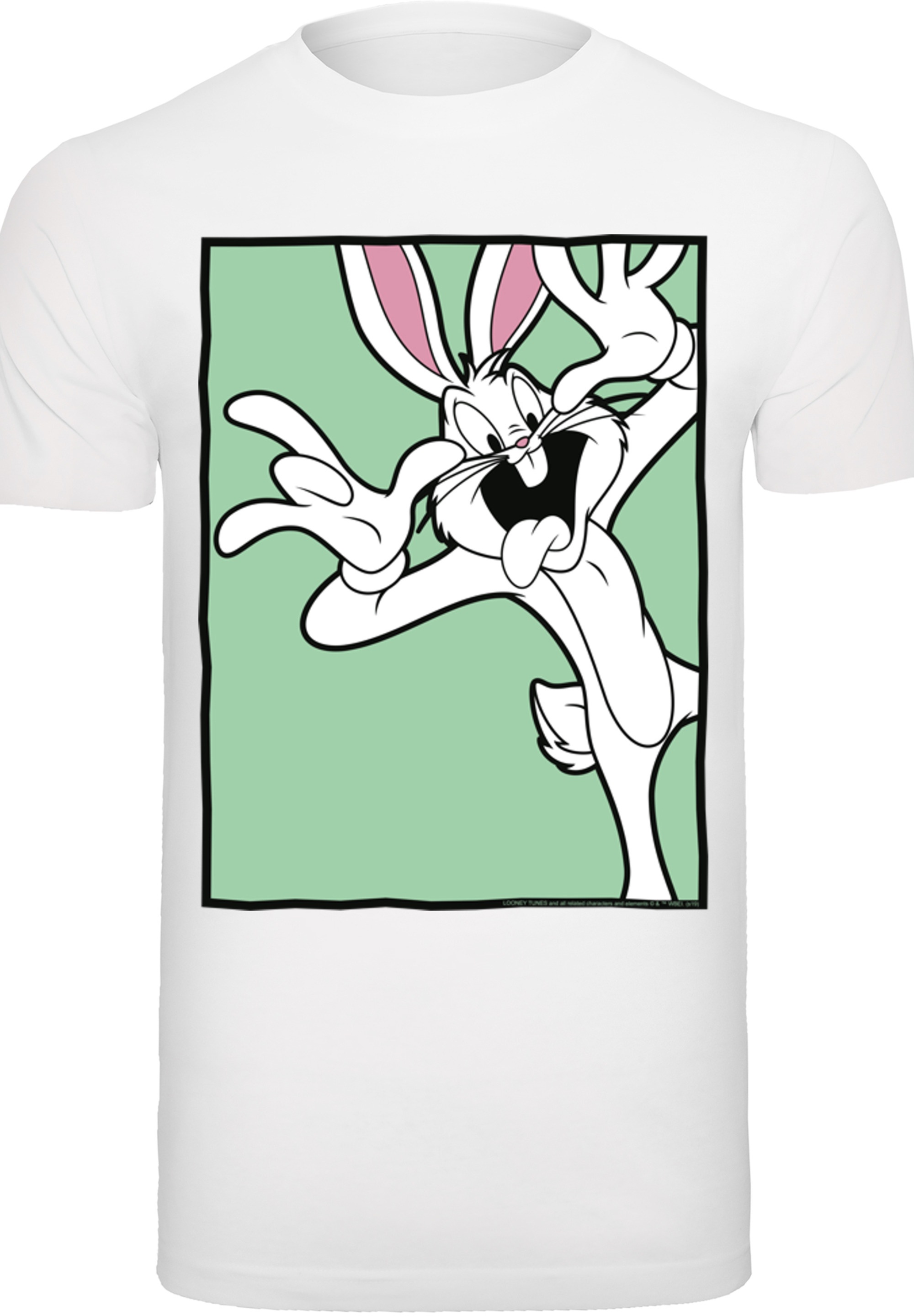 F4NT4STIC T-Shirt »Looney Tunes Bugs Bunny Funny Face«, Print