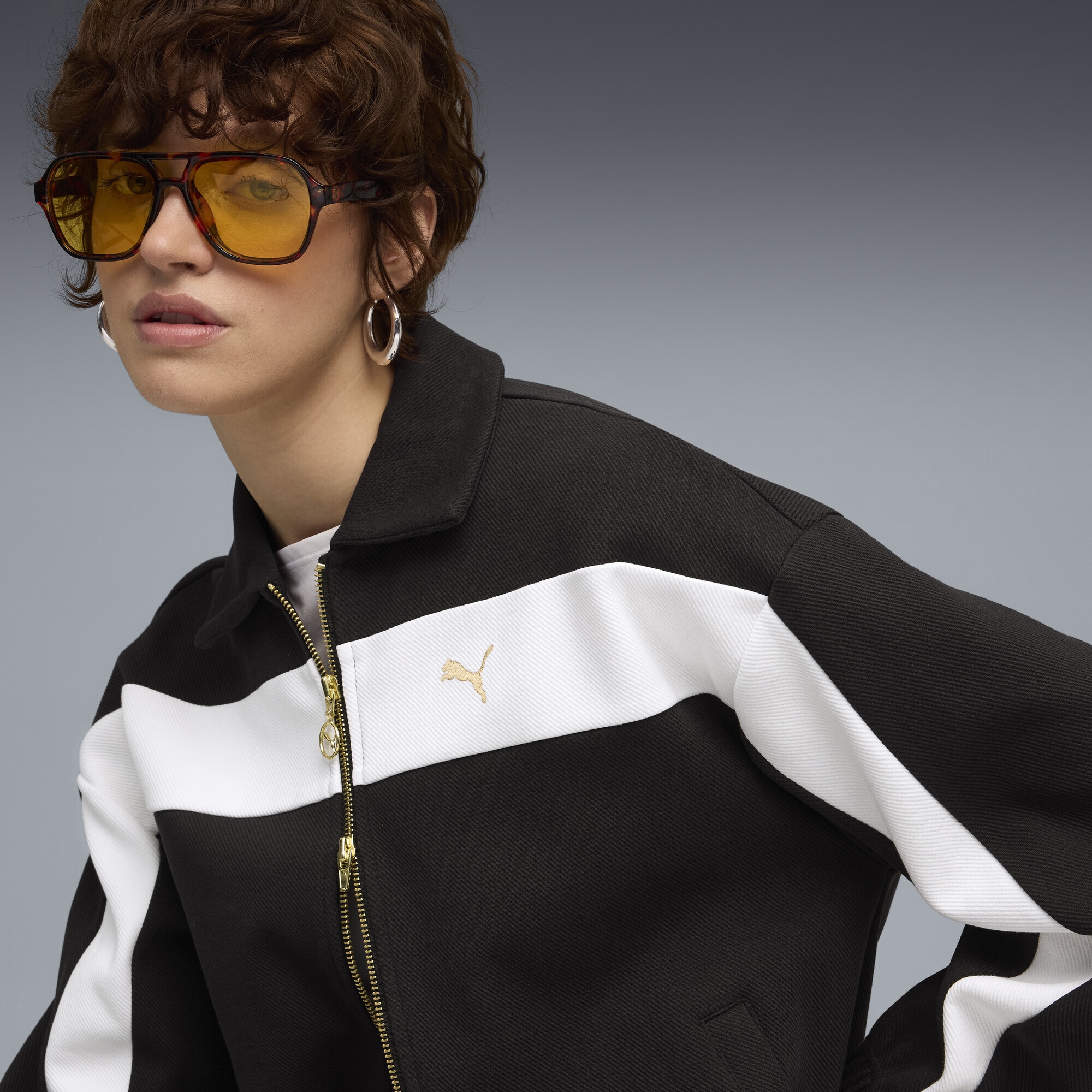 PUMA Trainingsjacke »T7 Relaxed Trainingsjacke Damen«