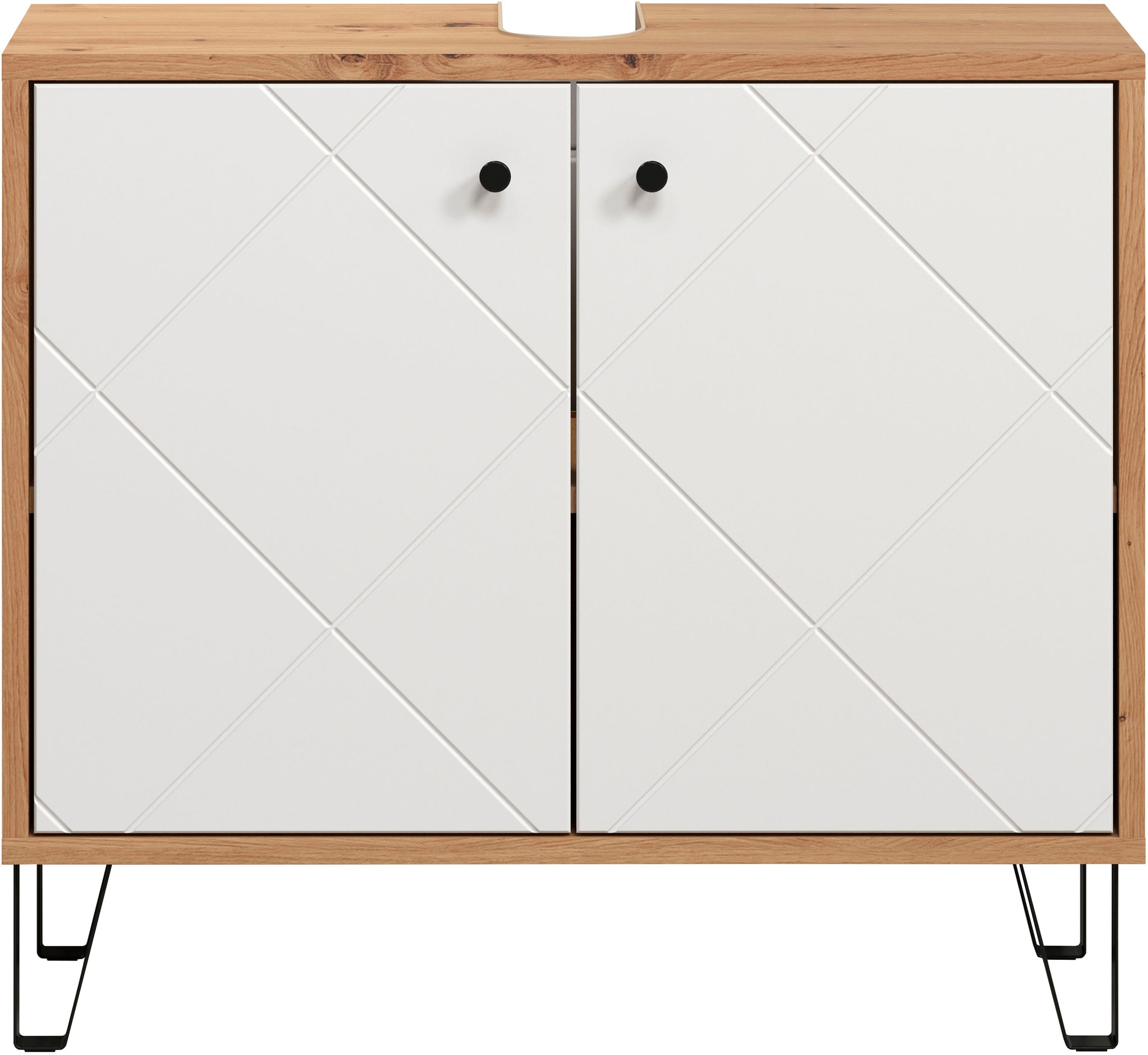 PLACES OF STYLE Waschbeckenunterschrank "Tarragona" 1 Stk. tlg. Waschbecken günstig online kaufen