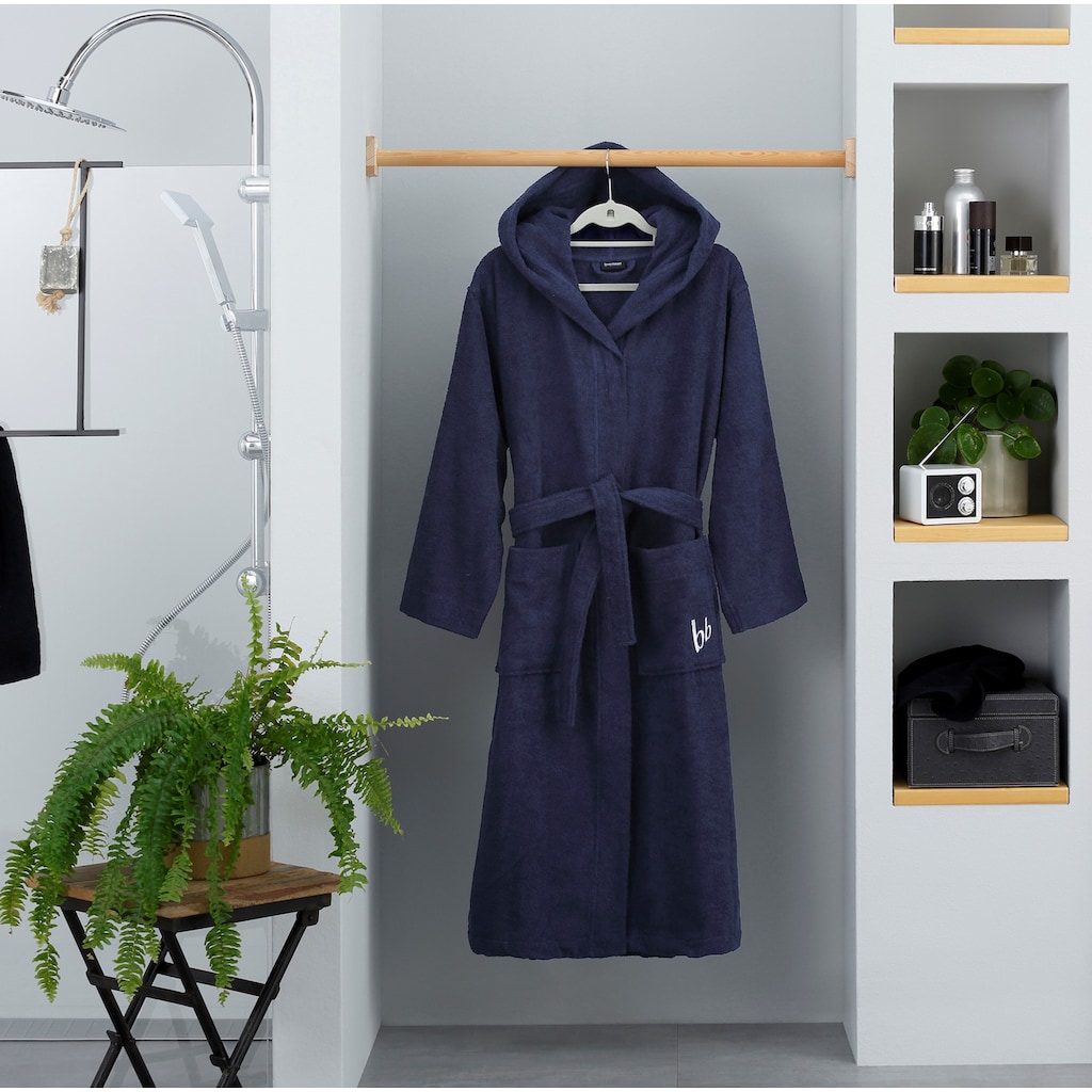 Bruno Banani Unisex-Bademantel »Robby«, (1 St.)