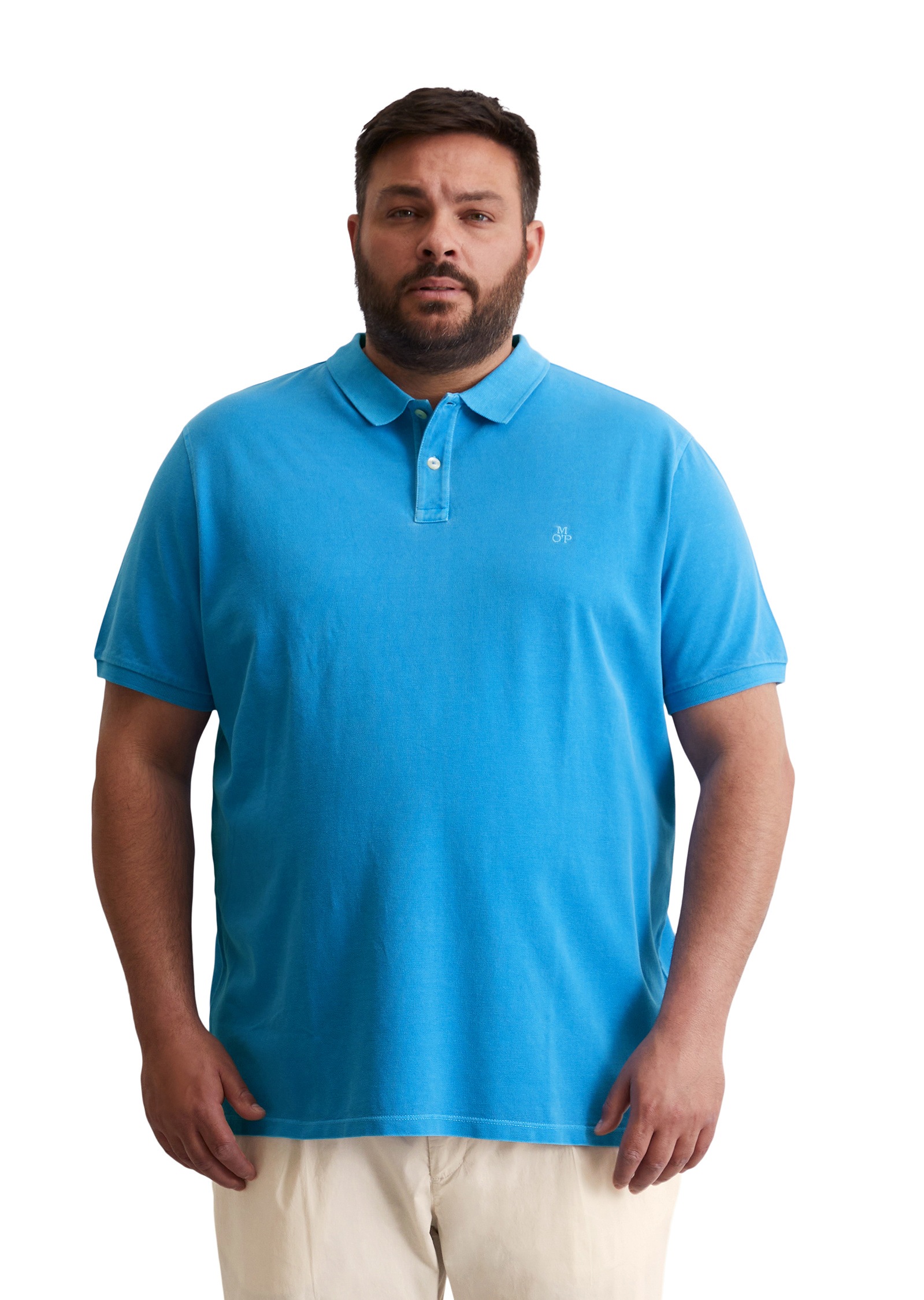 Marc OPolo Poloshirt "aus Bio-Baumwolle" günstig online kaufen