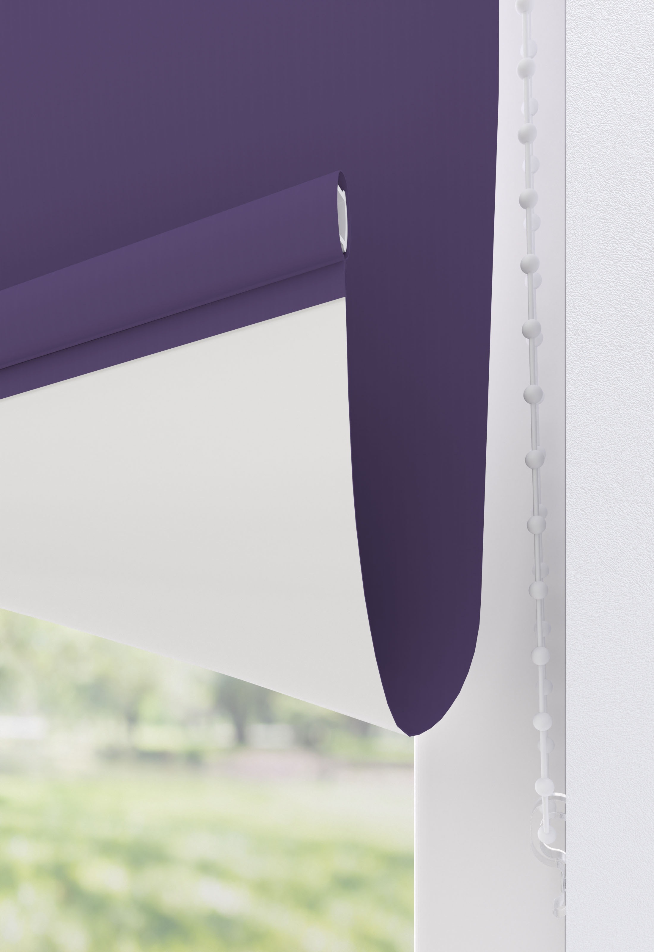 Thumbnail - my home "Ina" abdunkelnd Hitzeschutz Wärmedämmung energiesparend mit Bohren/ohne Bohren freihängend weiße Rückseite, K...