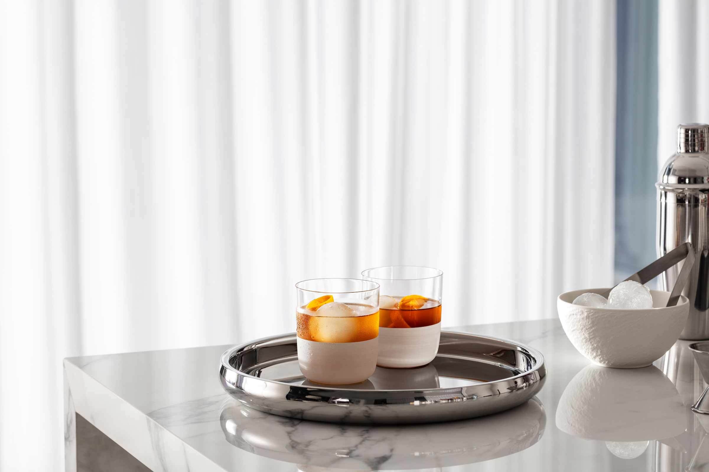Villeroy & Boch Whiskyglas »Whiskybecher Manufacture Rock 250 ml 4er Set weiß-transparent«