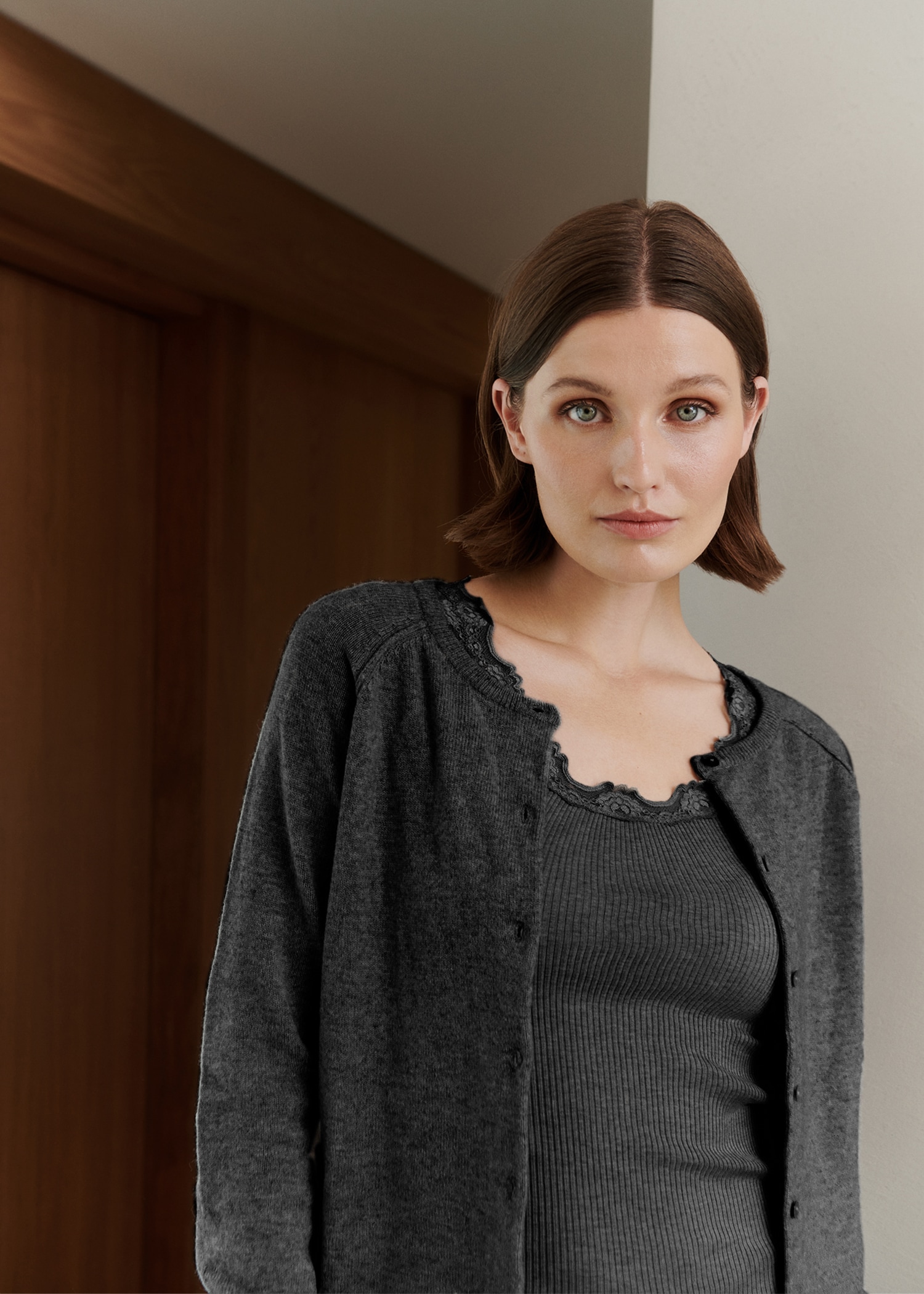 rosemunde Strickjacke »LAICA«, mit Wolle und Kasmir