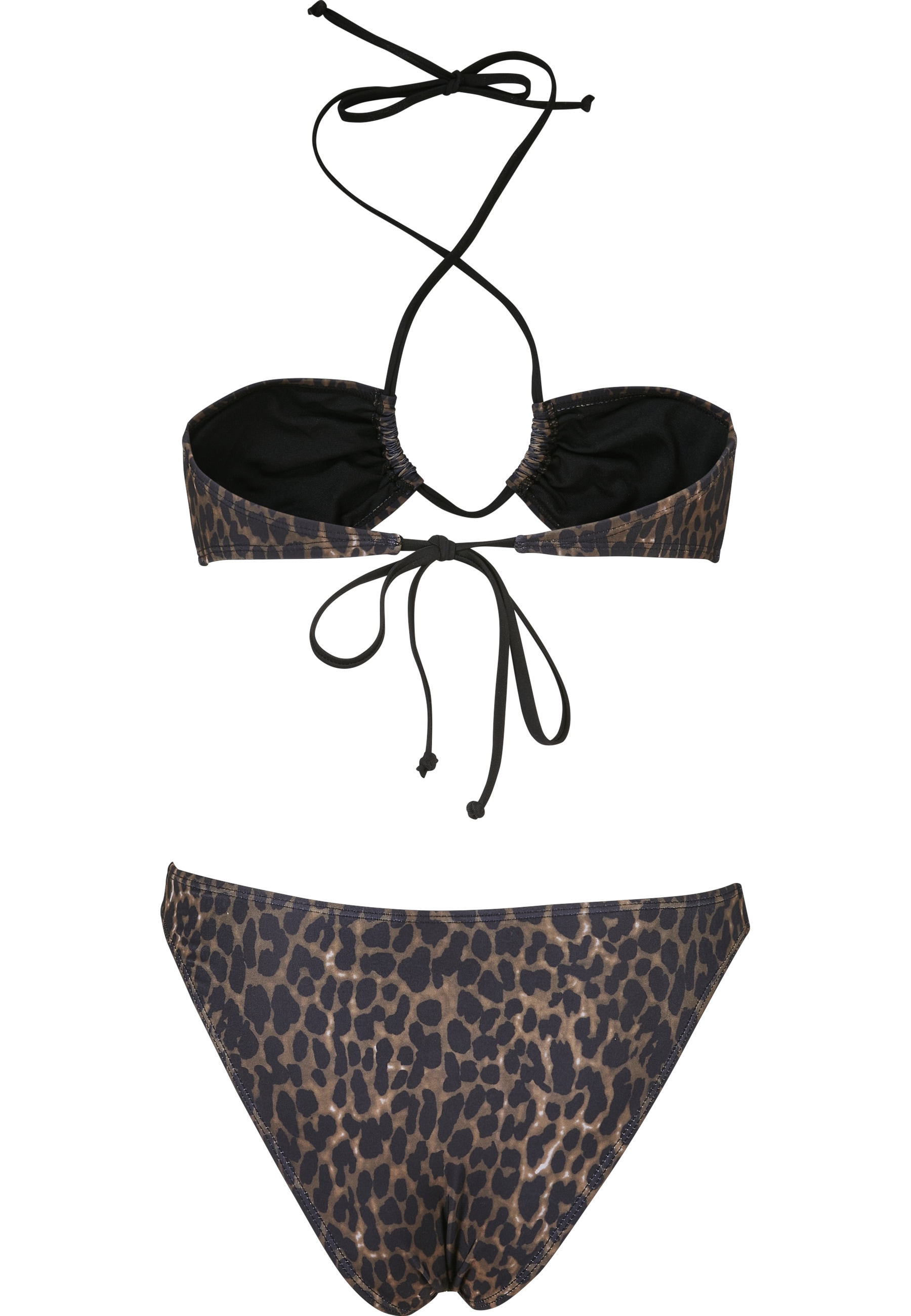 URBAN CLASSICS Bügel-Bikini »Urban Classics Damen Ladies AOP Hot V Bikini«
