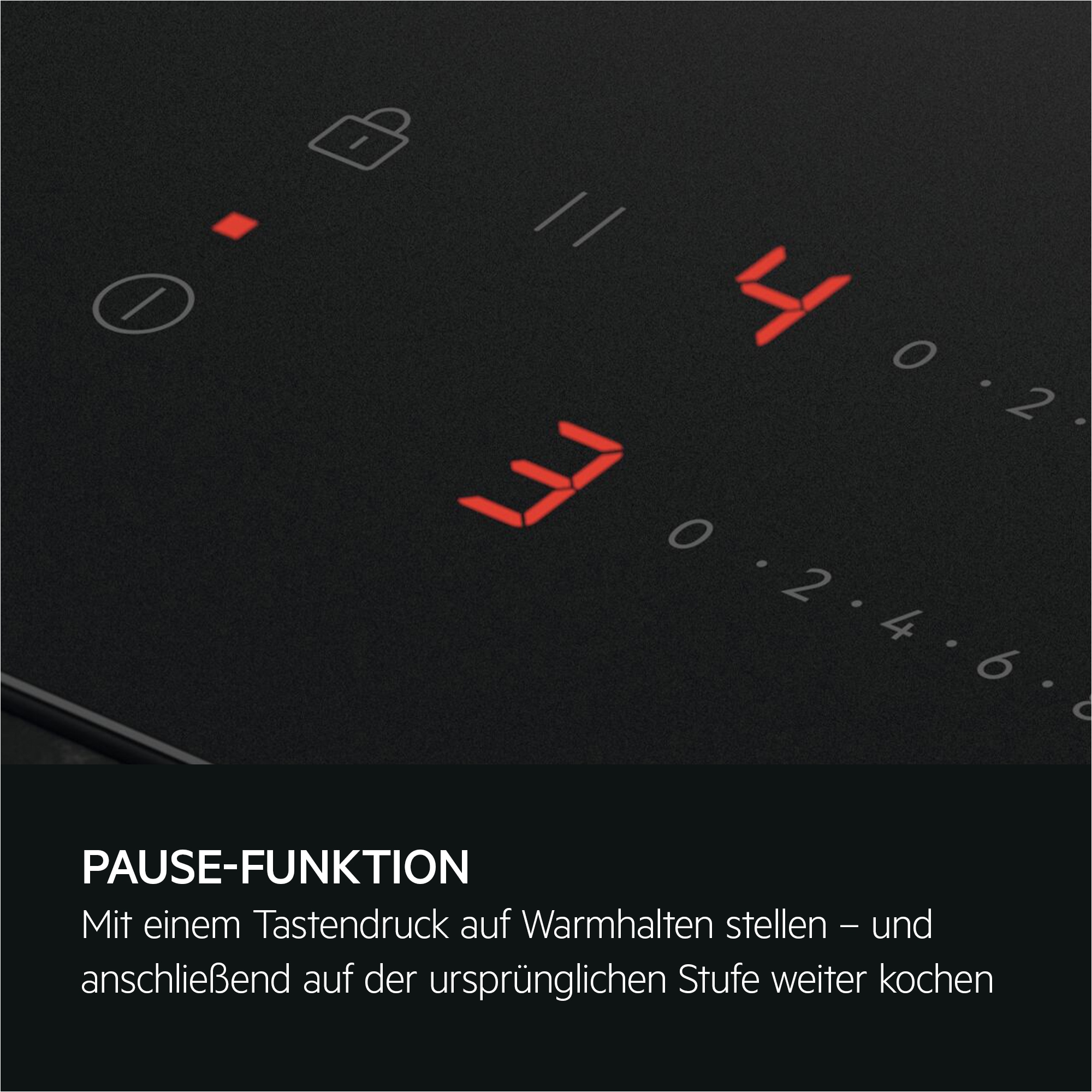 AEG Kochfeld mit Dunstabzug »TH84CB0BSZ« SaphirMatt® - 10× kratzresistenter & Anti Fingerprint, Made in Germany
