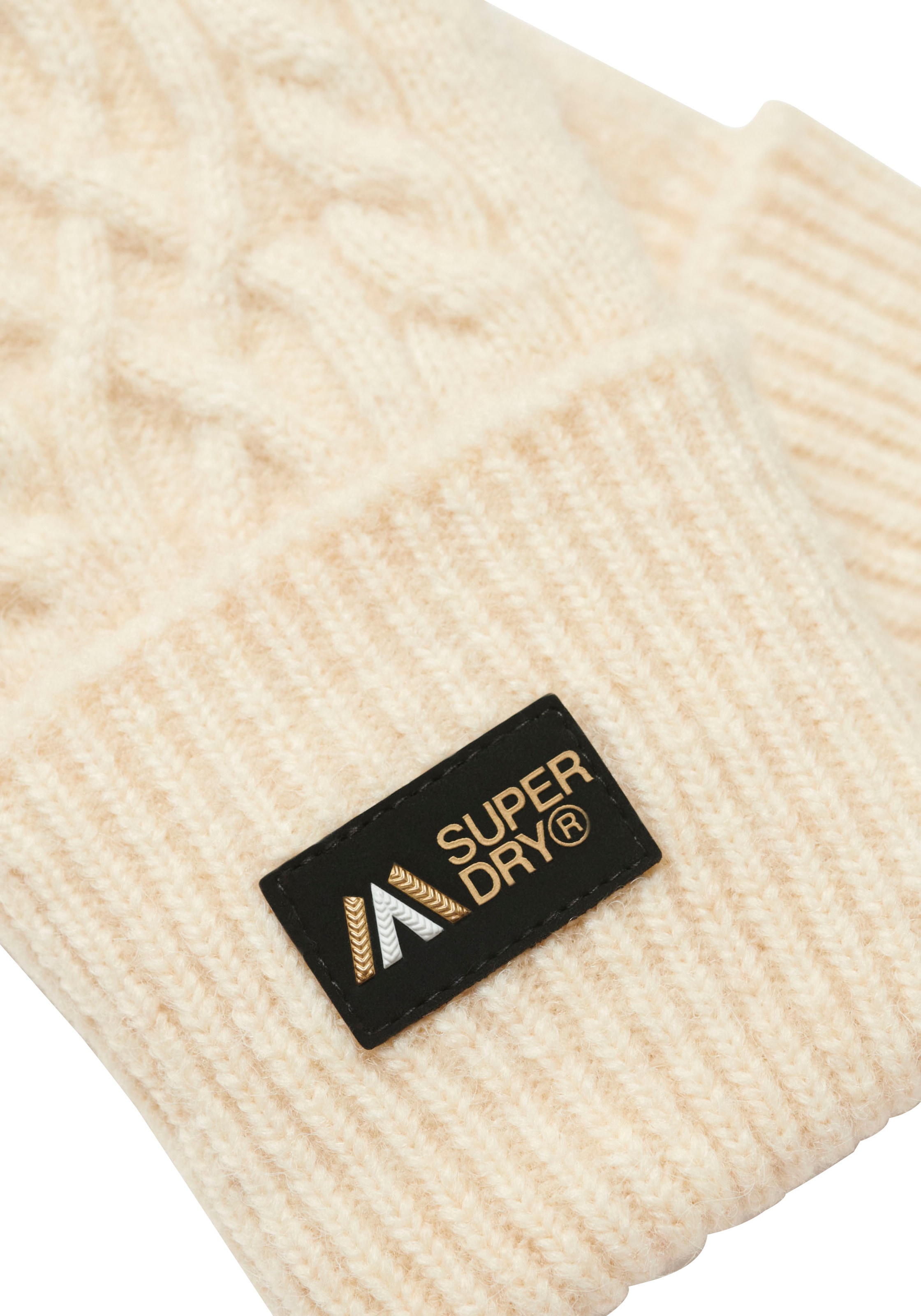 Superdry Strickhandschuhe »CABLE LUXE HANDWARMERS«