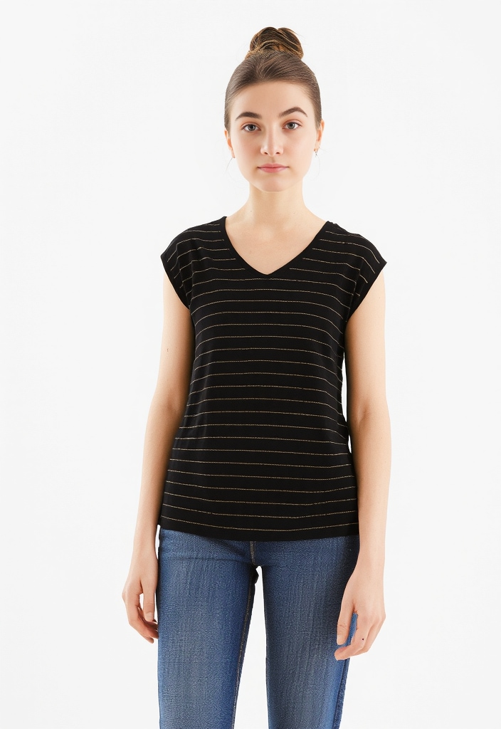 pieces Kurzarmshirt "PC BILLO" Viskosemischung, loose fit günstig online kaufen