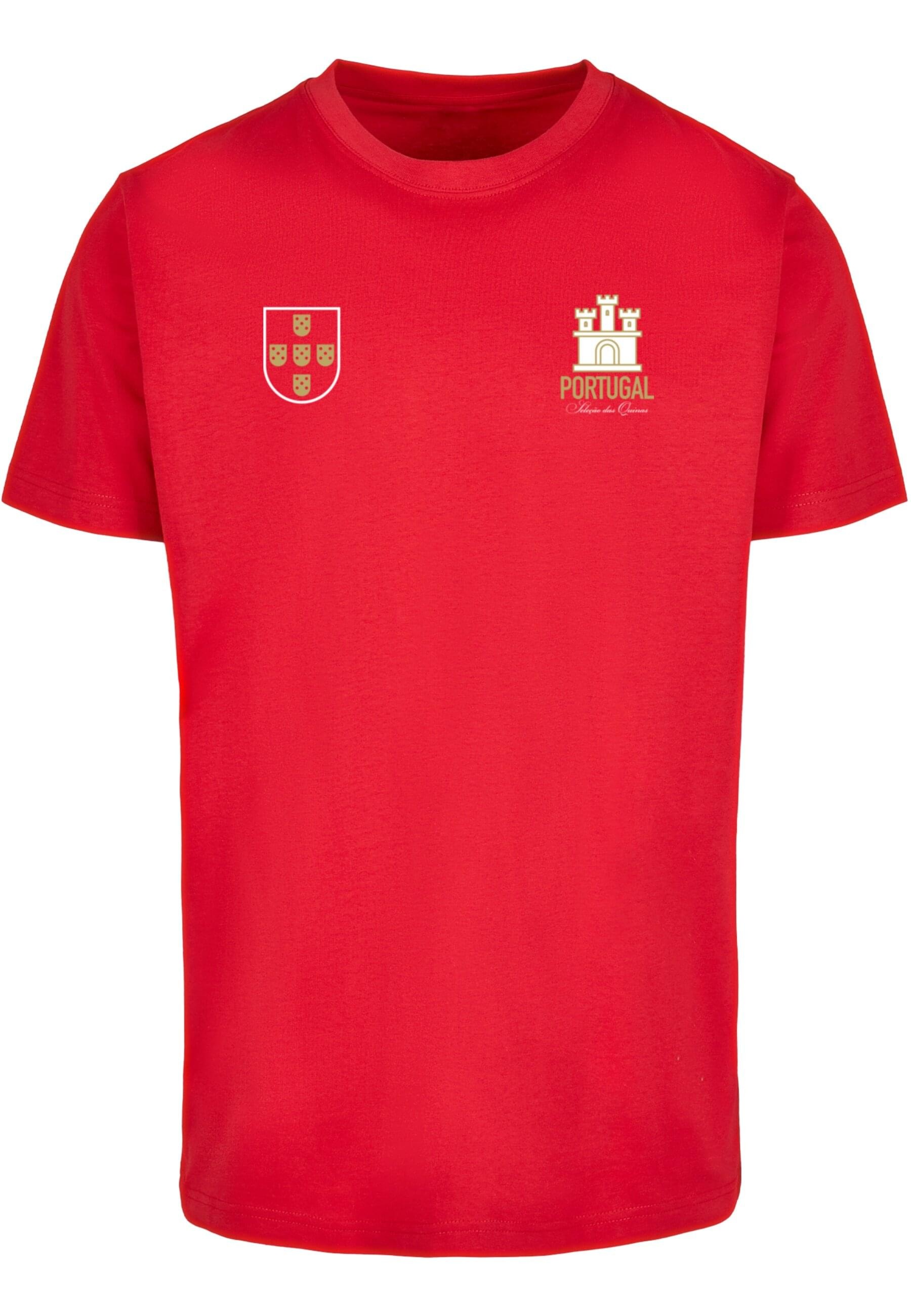 MisterTee T-Shirt "MisterTee Portugal Trikot Tee" 1 Stk. tlg. günstig online kaufen