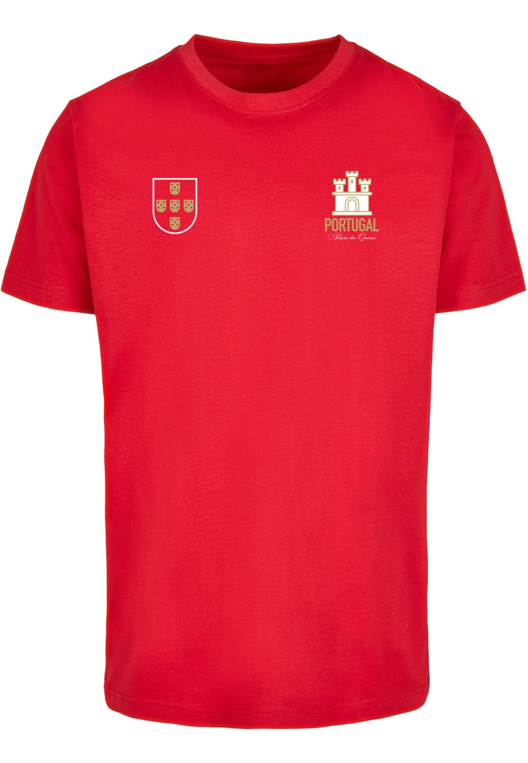 MisterTee T-Shirt "MisterTee Portugal Trikot Tee" günstig online kaufen