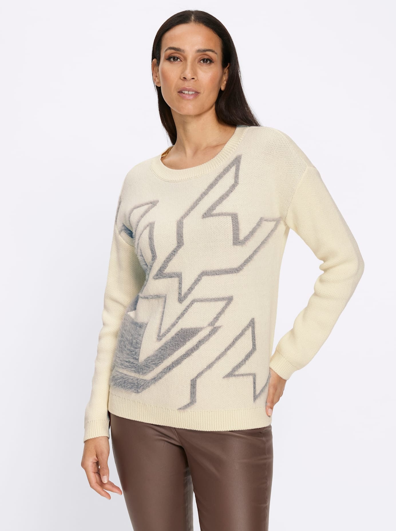 heine Jacquardpullover "Pullover"