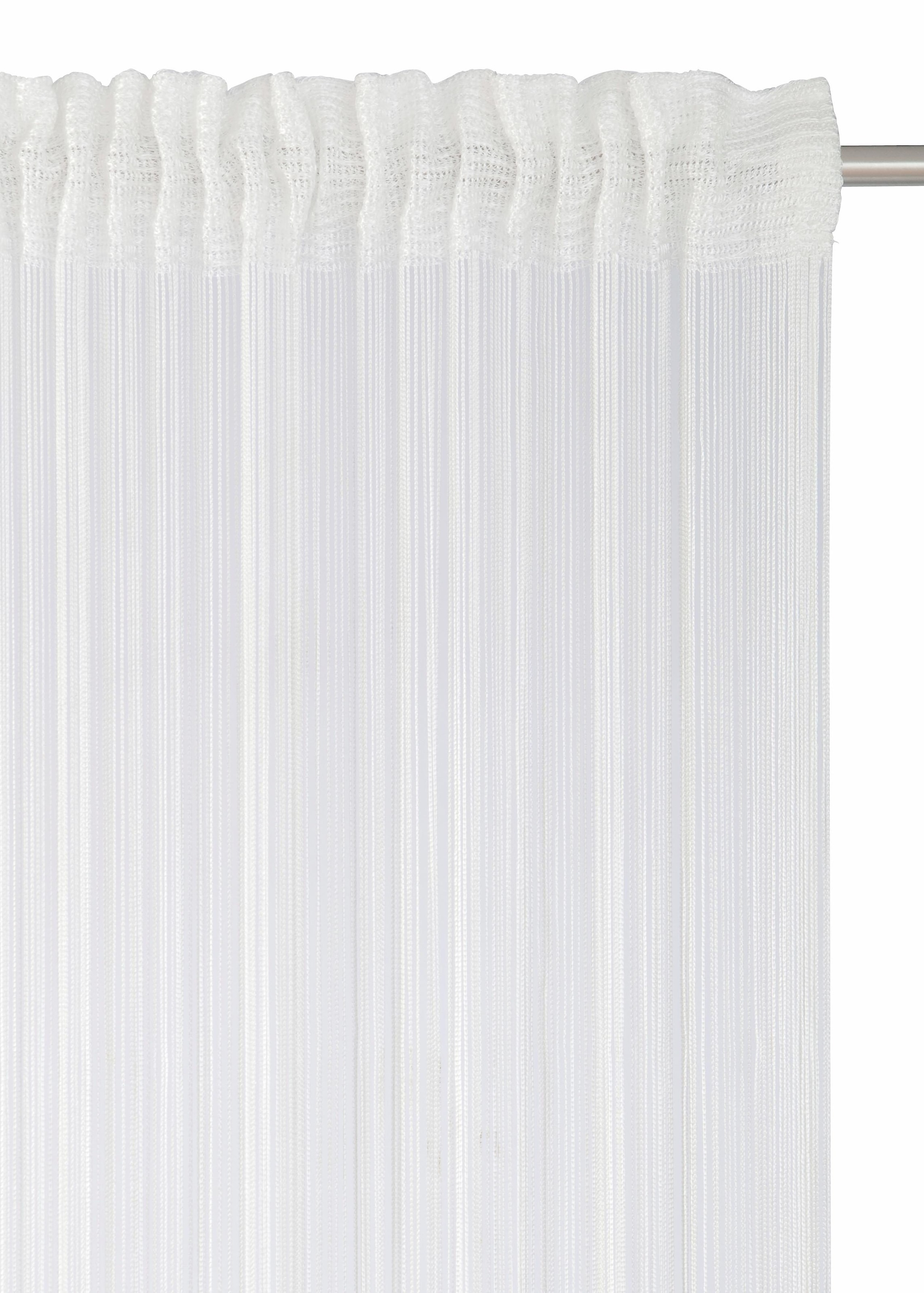 Weckbrodt Fadenvorhang »Rebecca«, (1 St.), Fadengardine, Insektenschutz, transparent, kürzbar, Store
