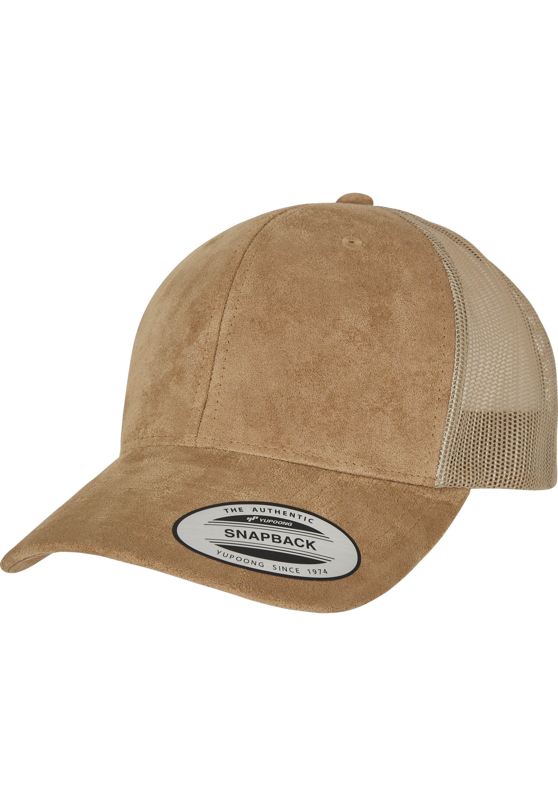 Flexfit Flex Cap »Flexfit Accessoires Suede Leather Trucker Cap«