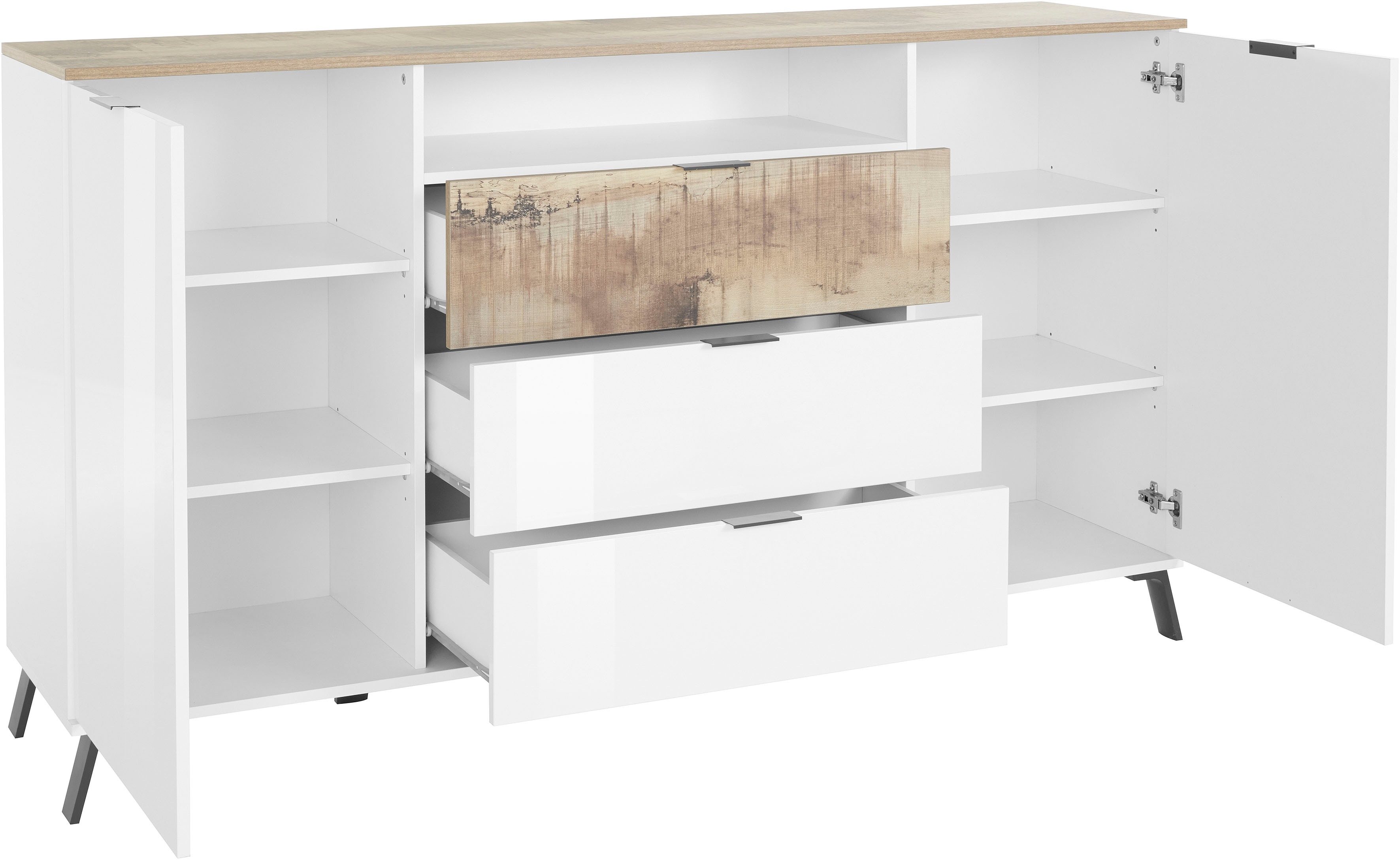 Thumbnail - INOSIGN Highboard "CASANOVA" Höhe ca. 100 cm