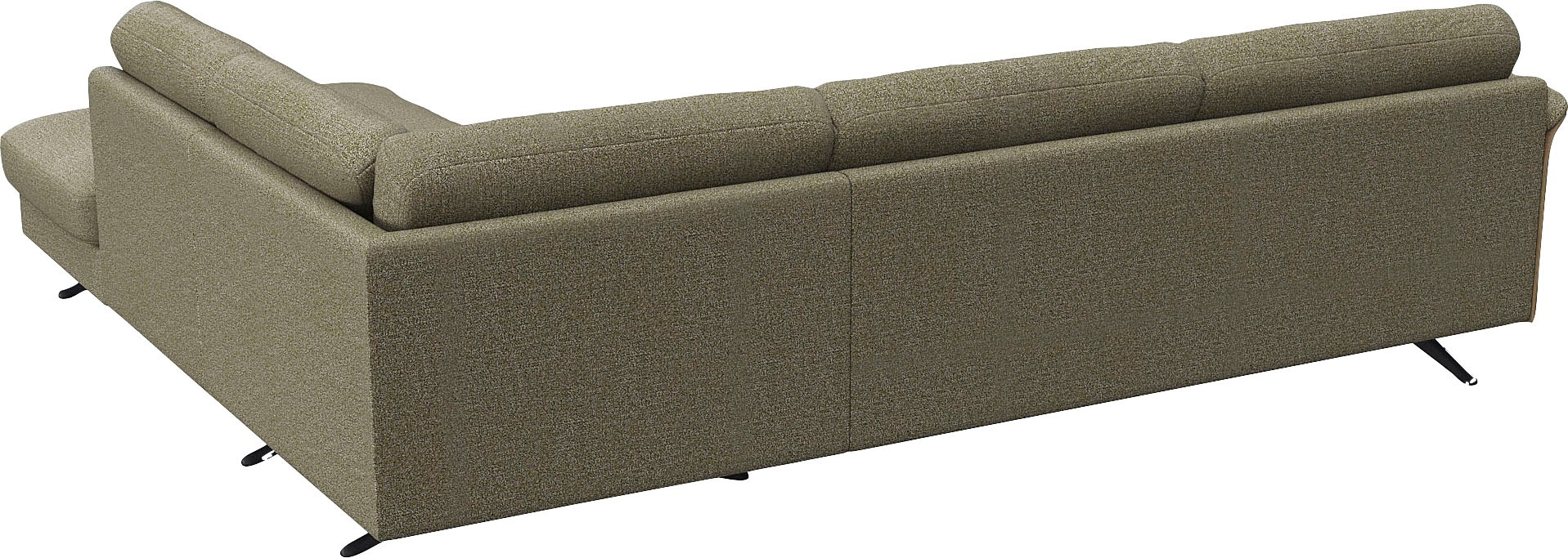 FLEXLUX Ecksofa »Glow, super bequem durch hochwertigem Sitzaufbau mit Federkern, L-Form«, Skandinavisches Design, In hochwertiger Verarbeitung