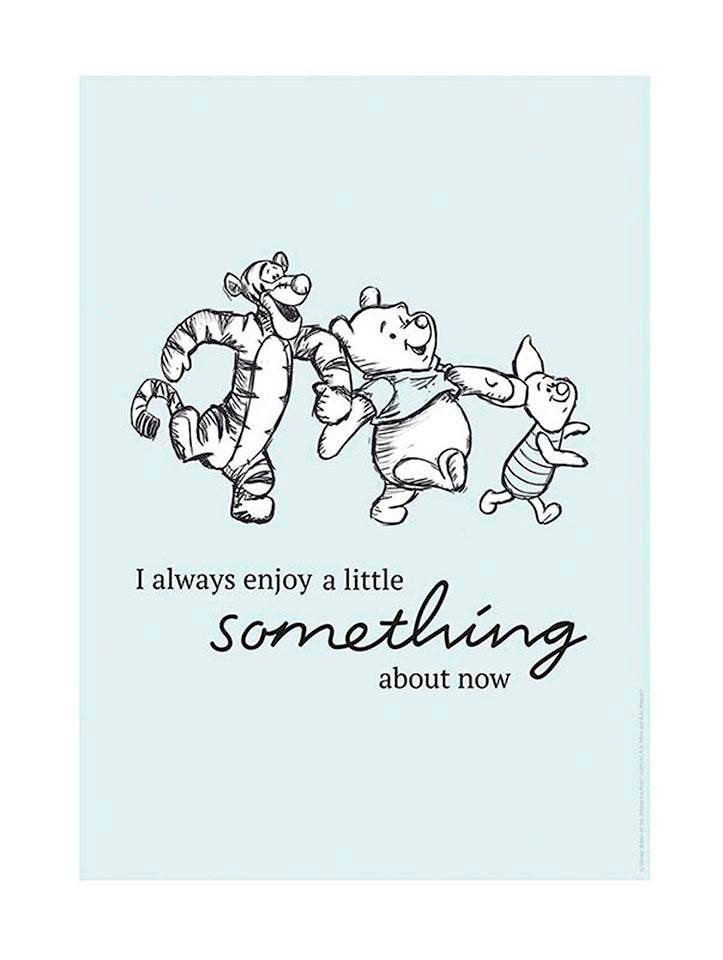 Komar Poster »Winnie Pooh Little Something«, Disney, (1 St.), Kinderzimmer,  Schlafzimmer, Wohnzimmer | BAUR | Poster
