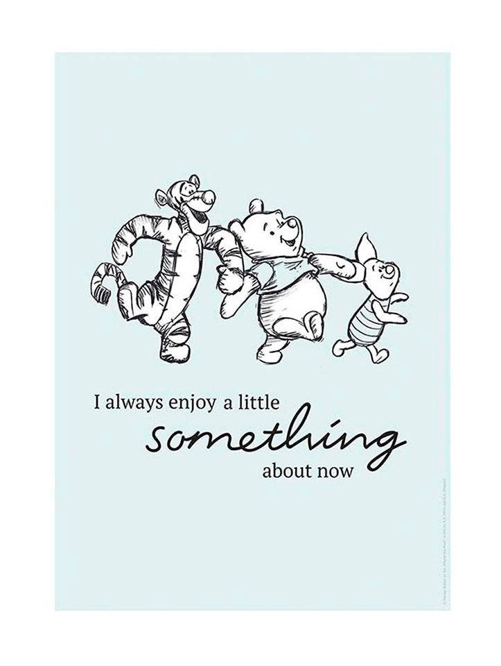 Komar Poster "Winnie Pooh Little Something", Disney, (1 St.), Kinderzimmer, Schlafzimmer, Wohnzimmer