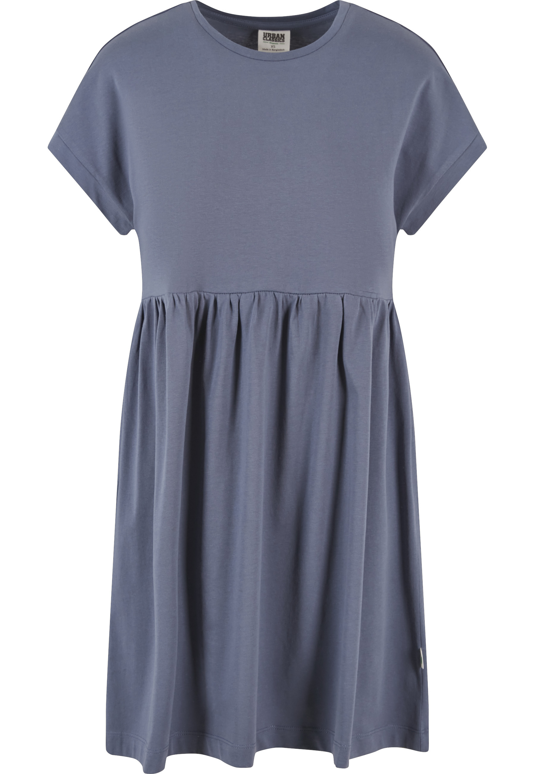 URBAN CLASSICS A-Linien-Kleid "Urban Classics Damen Ladies Organic Empire Valance Tee Dress" 1 Stk. tlg.