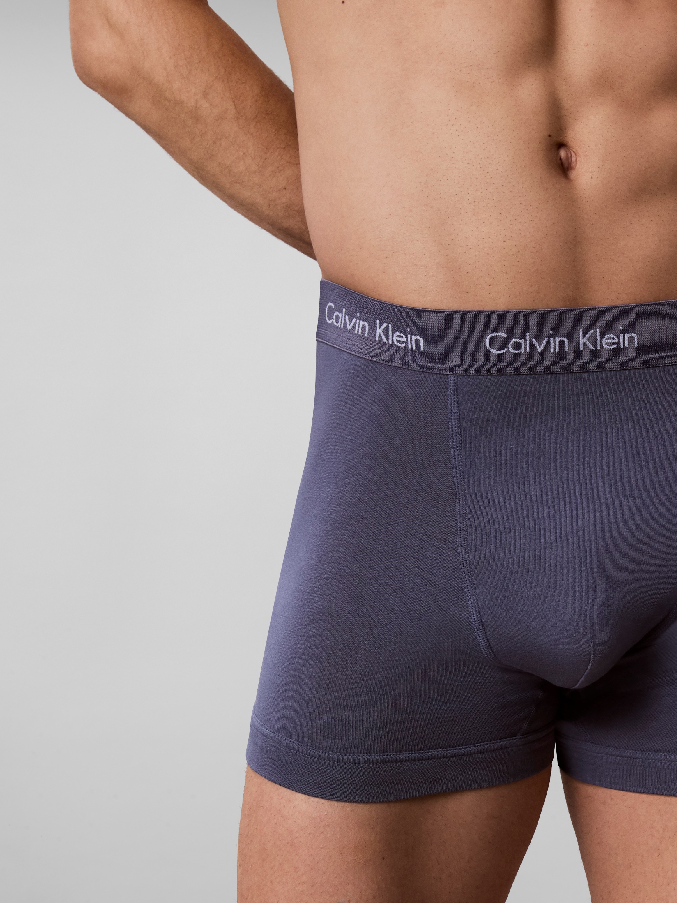 Calvin Klein Underwear Trunk »Trunk 3pk« Packung, 3er-Pack,  Regular fit mit elastischem Bund