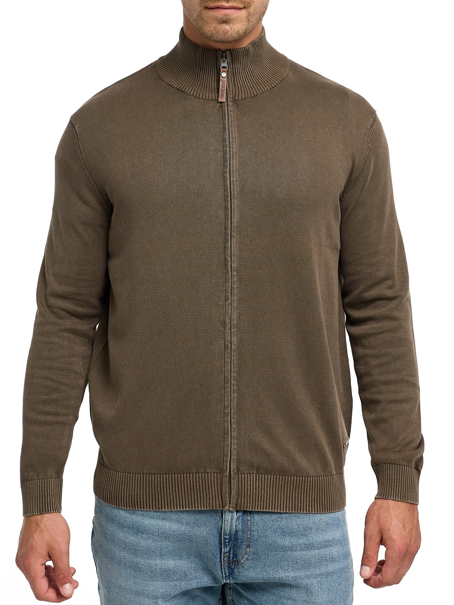 Indicode Strickjacke »INArkmill cardigan« Baumwolle, regular fit