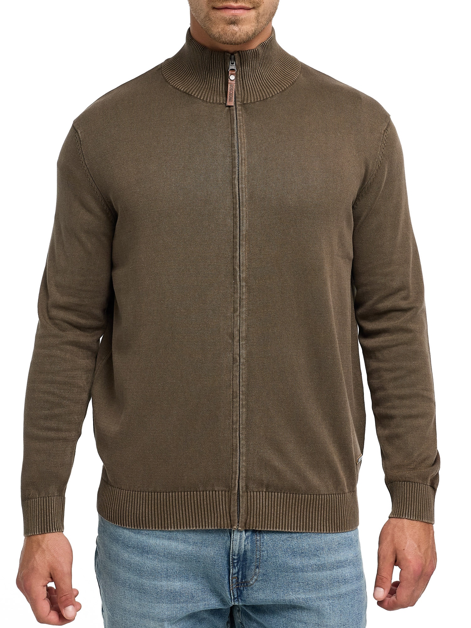 Indicode Strickjacke "INArkmill cardigan" Baumwolle, regular fit
