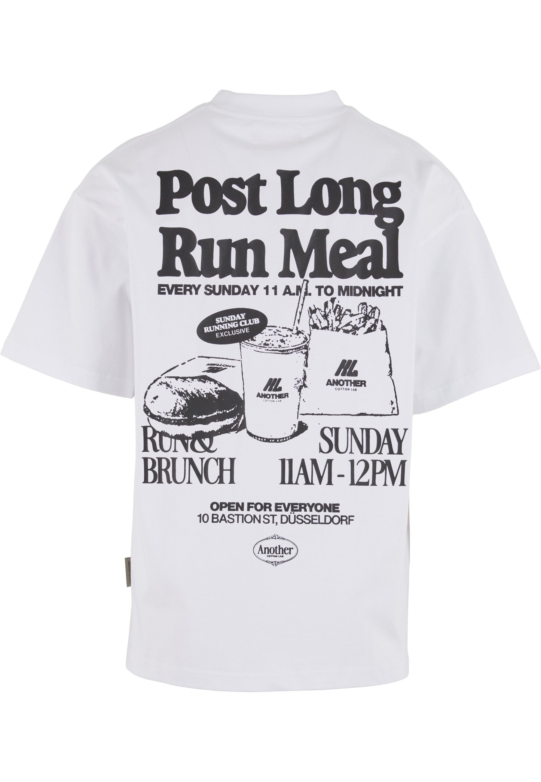 Another Cotton Lab T-Shirt »Another Cotton Lab Post Long Run Meal T-Shirt« 1