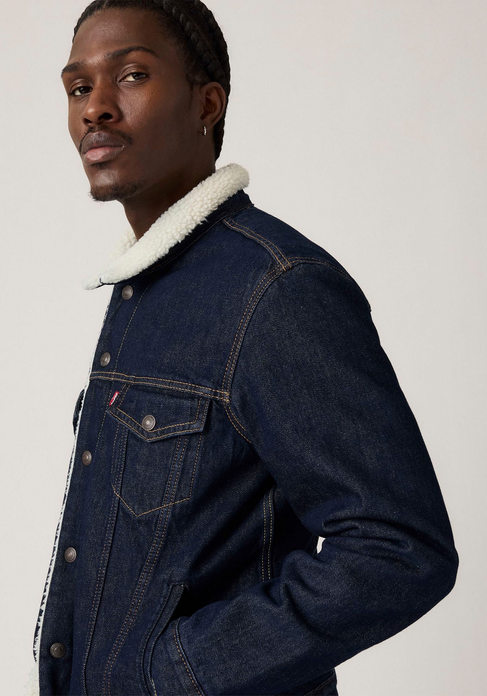 Levi's® Kurzjacke »SHERPA«, mit Sherpa Fütterung