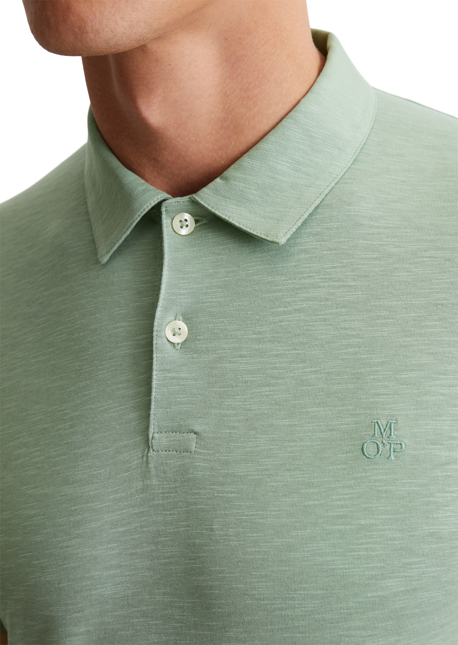 Marc O'Polo Poloshirt »in softer Slub-Jersey-Qualität«