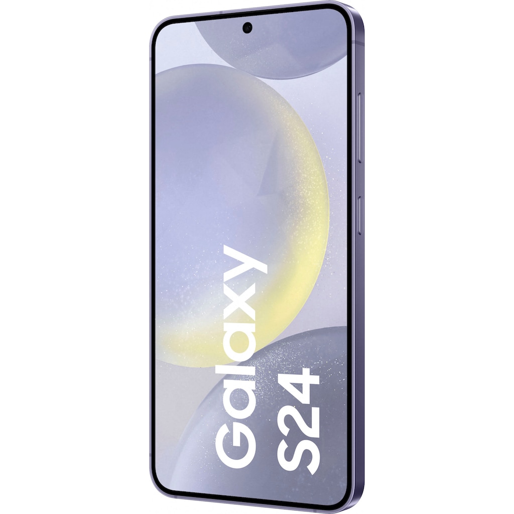 Samsung Smartphone »Galaxy S24 128GB«, Cobalt Violet, 15,64 cm/6,2 Zoll, 128 GB Speicherplatz, 50 MP Kamera, AI-Funktionen