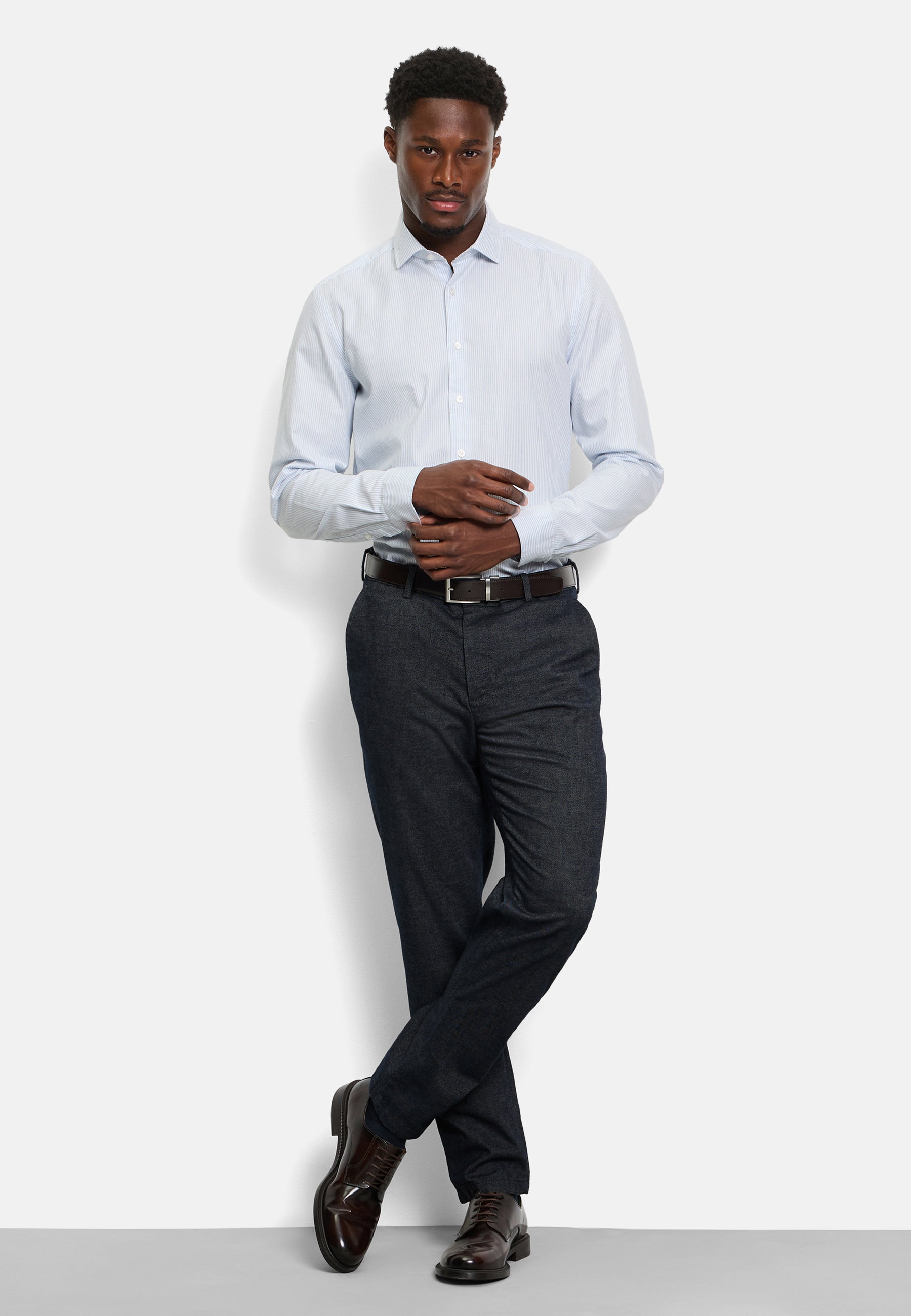 Thumbnail - OLYMP Businesshemd "OLYMP Level Five garment washed, body fit, Kent"