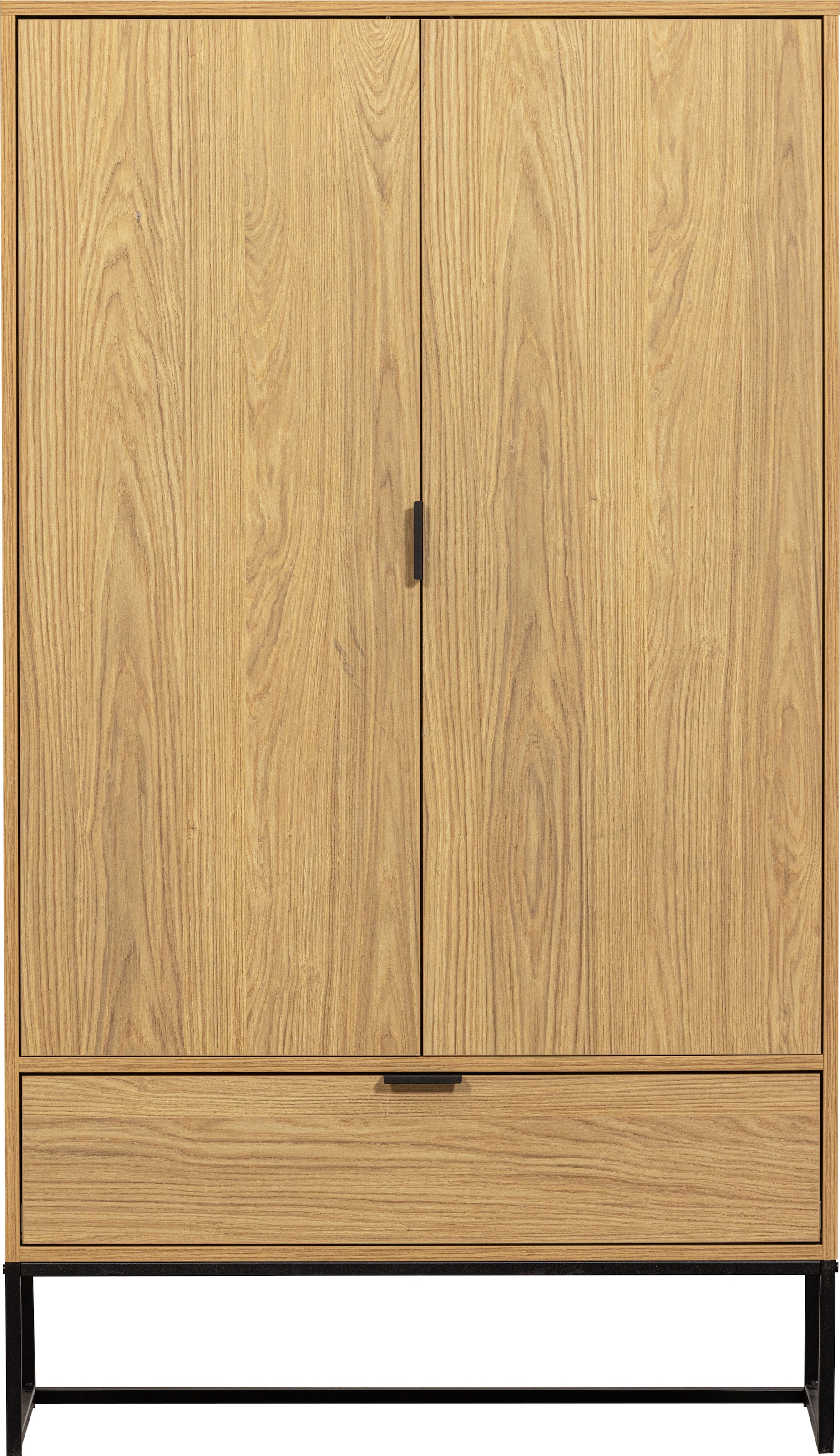 WOOOD Hochkommode »Silas«, 2-türiger Schrank, eine Schublade, H 149 cm x B 85 cm