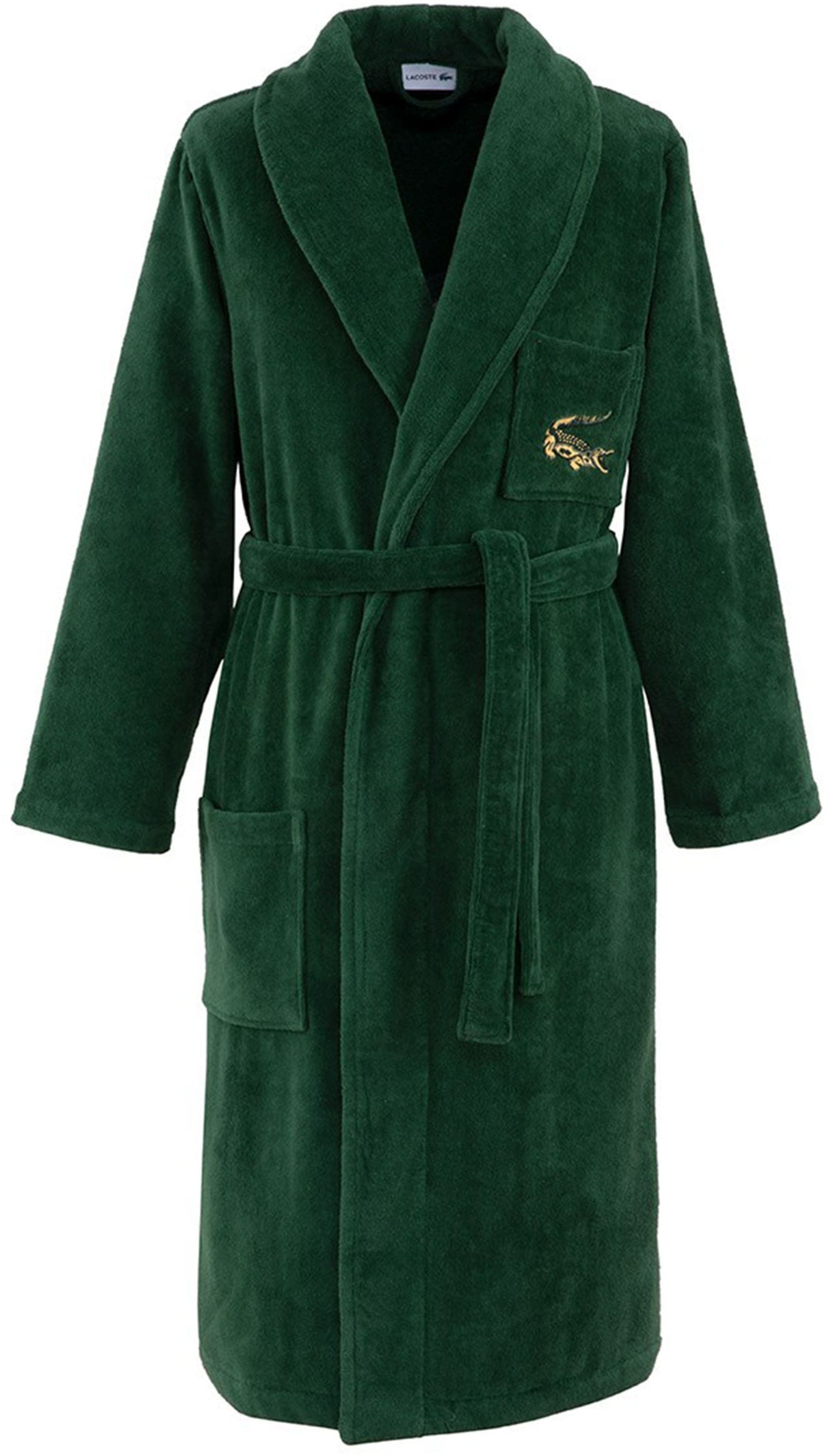 Lacoste Bademantel "LRENE" 1 Stk. mit Logostickerei Lacoste Krokodil
