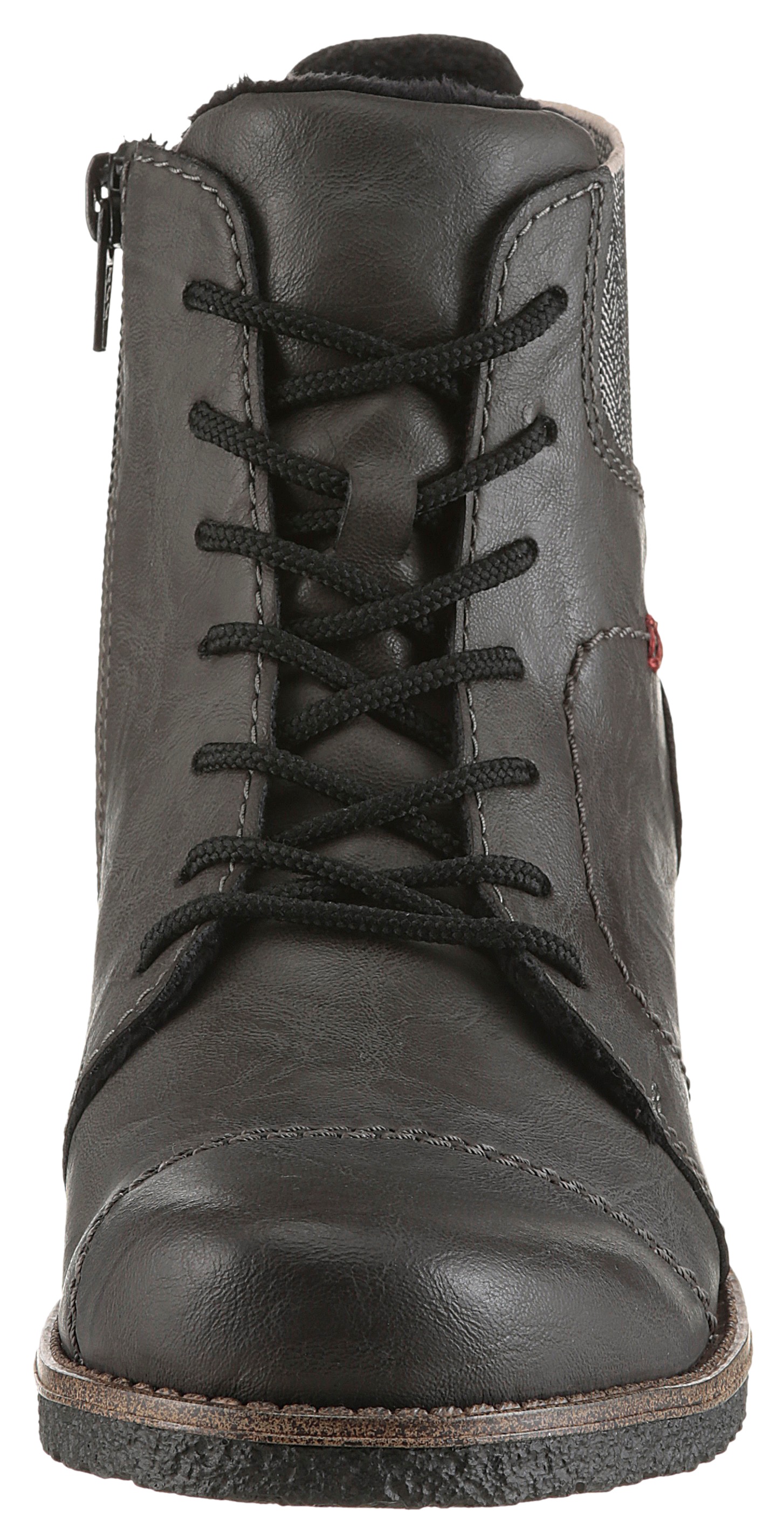 Rieker Women's Lace-up Ankle Boot Grey 37 6