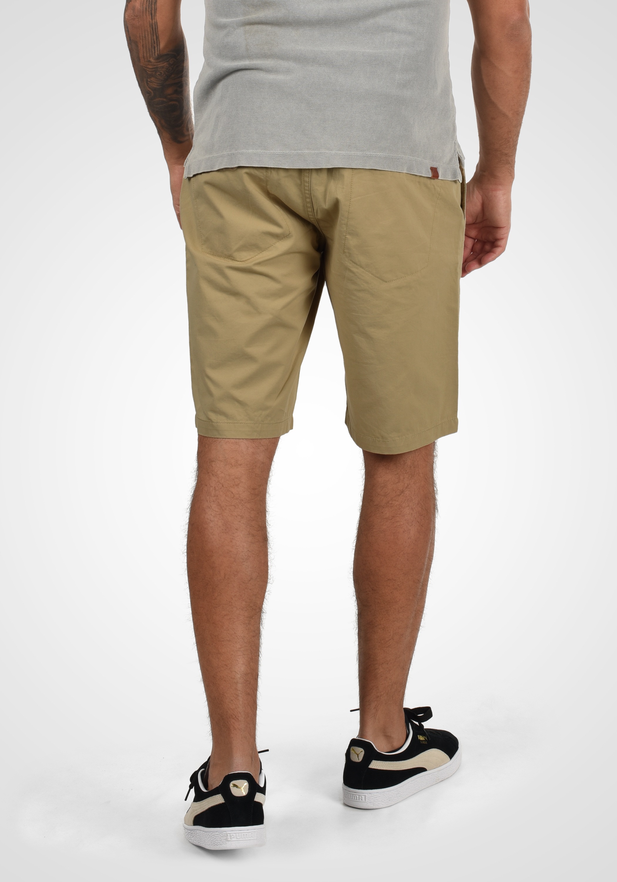 Chinoshorts BLEND "Chinoshorts BHRagna", Herren, Gr. XXL, N-Gr, beige (sand braun), Obermaterial: 100% Baumwolle CO., Hosen Chinoshorts 6
