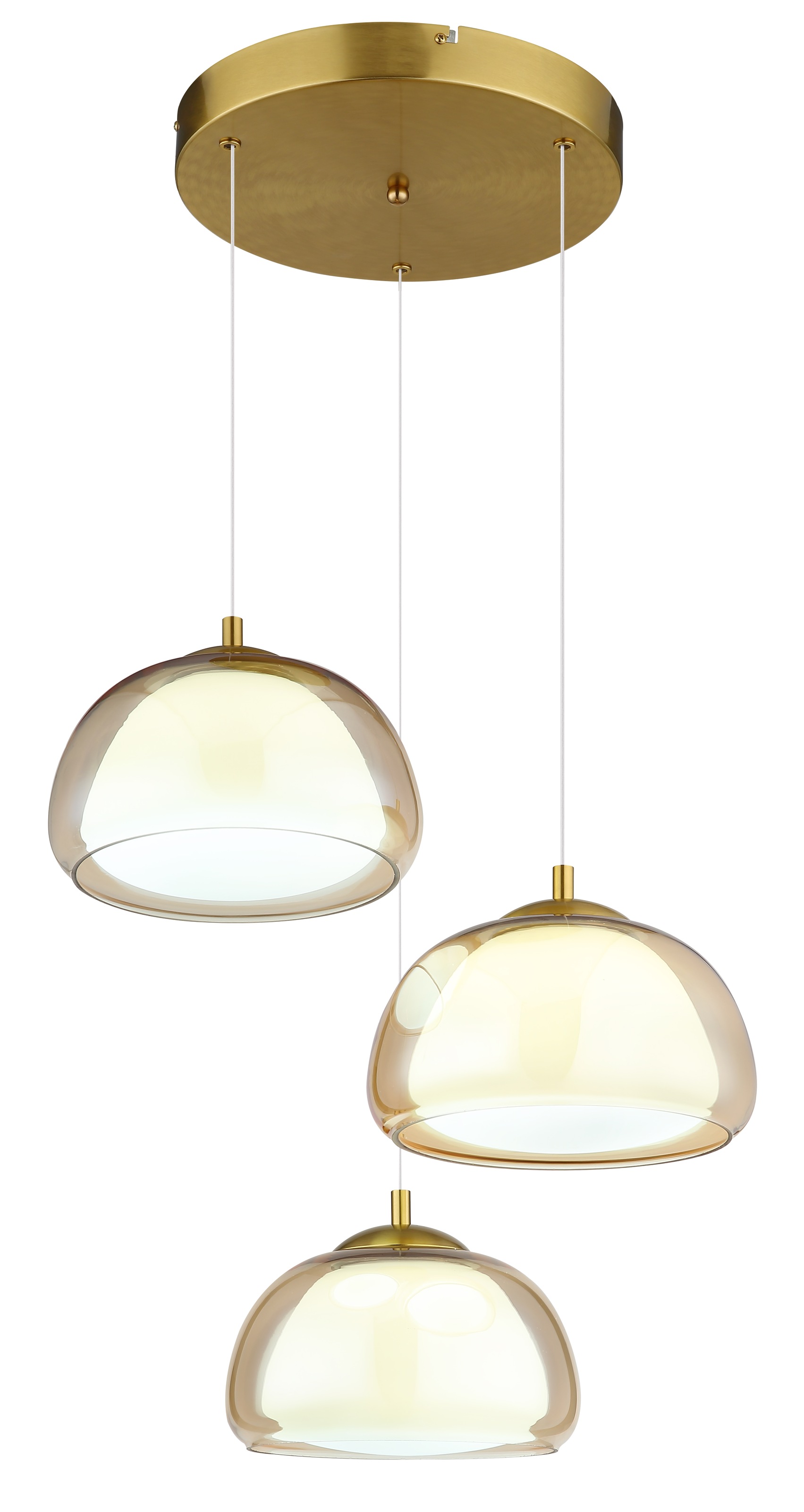 Globo Avila Pendant Lamp Gold 50 cm 3