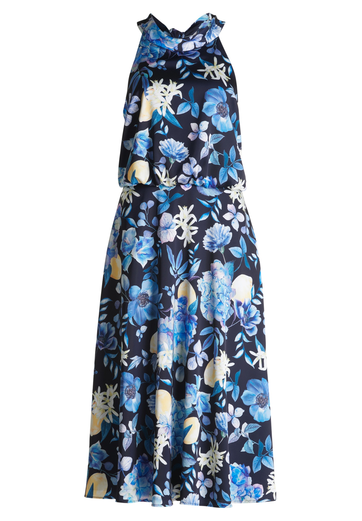 Vera Mont Cocktailkleid "Damen mit Stehkragen" Nahttasche Druck günstig online kaufen