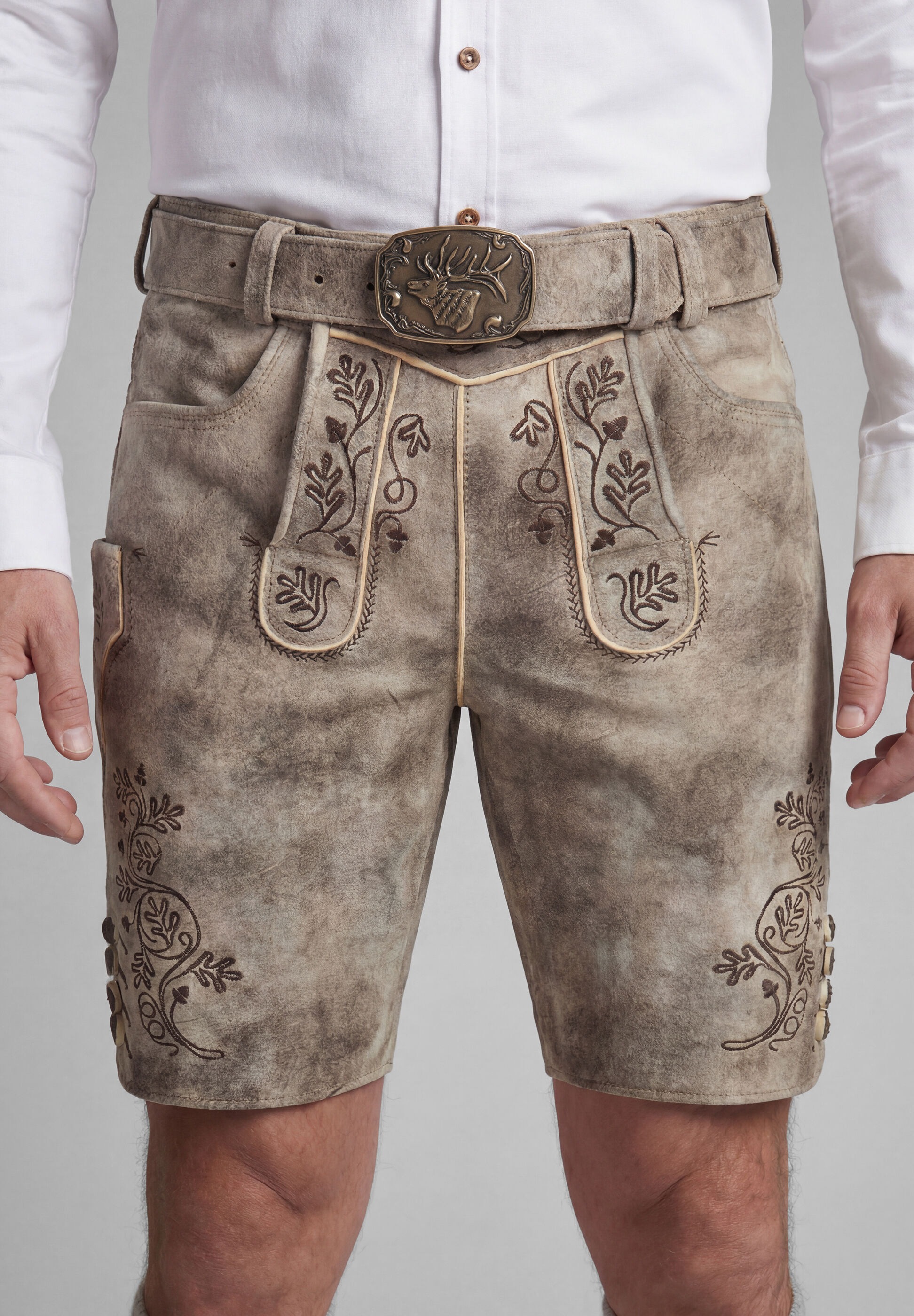 Spieth & Wensky Lederhose »Spieth & Wensky Lederhose Kerschwanger«  mit passendem Gürtel