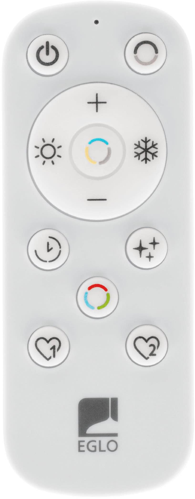 EGLO Deckenleuchte »Rovito-R Deckenlampe, Deckenbeleuchtung, Badlampe, Kunststoff, IP44« LED-Modul 1 Stk. Kaltweiß | Neutralweiß | Warmweiß Wand-/Deckenleuchte - H3,2 x Ø50 cm - weiß - 16,8W inkl.