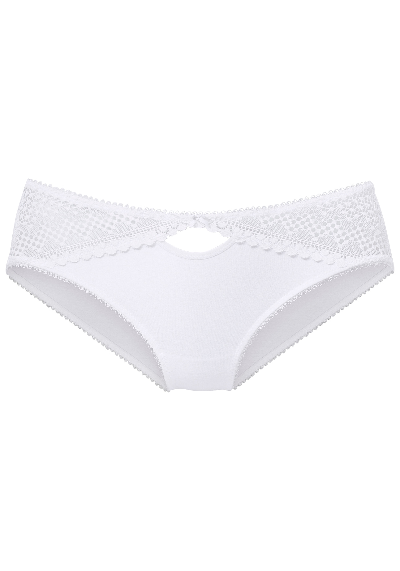 LASCANA Slip, aus Bio-Baumwolle