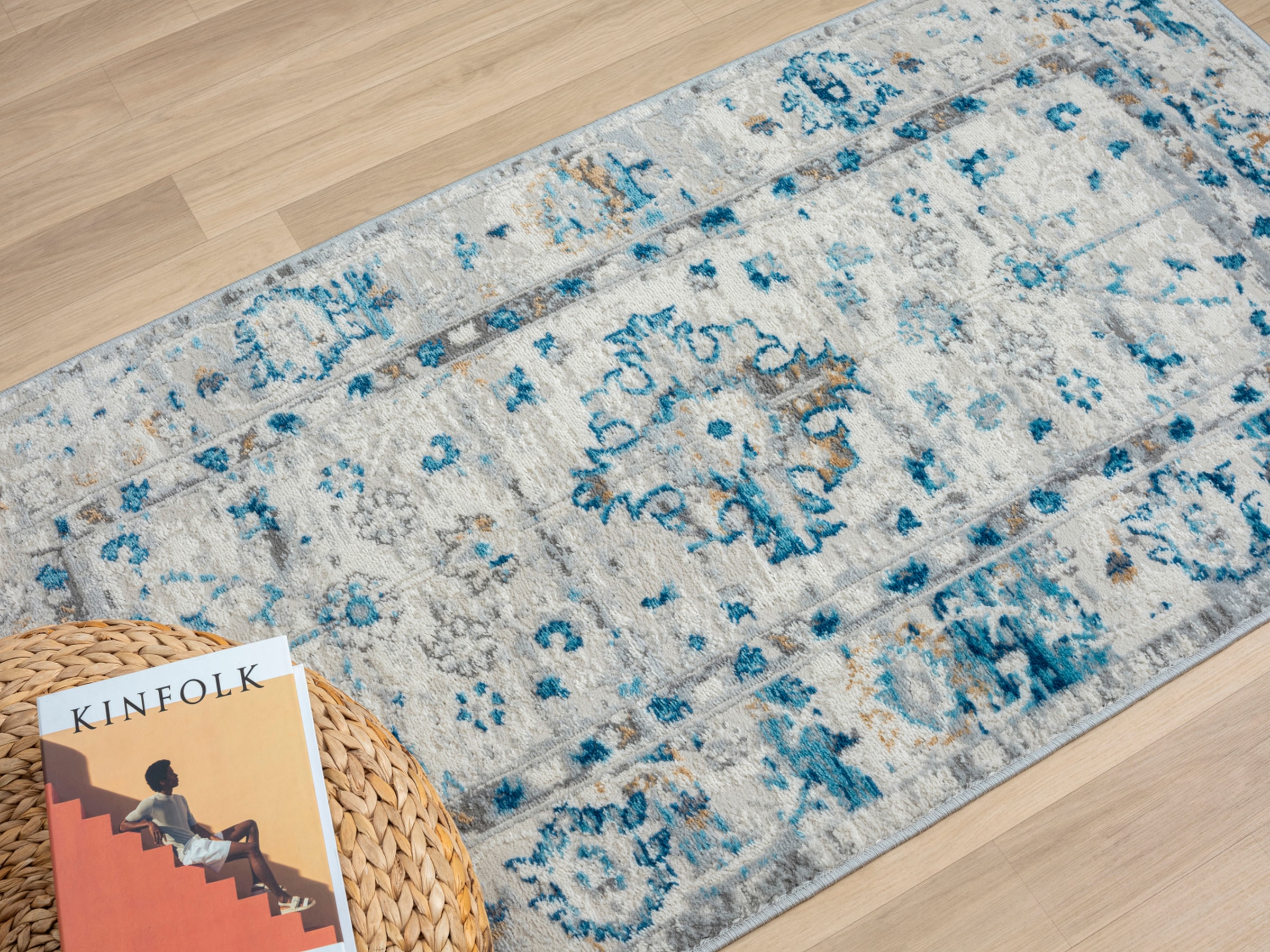 Myflair Möbel & Accessoires Teppich »My Heriz 3«, rechteckig, 8 mm Höhe, Kurzflor, klassisches Orient Design, besonders weich durch Microfaser