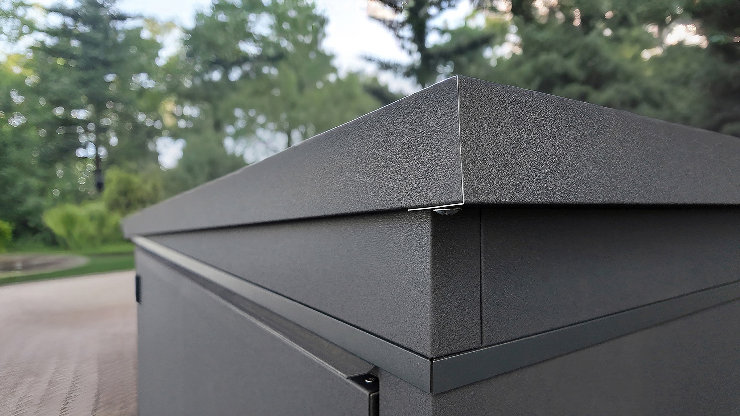 weka Fahrradbox »Gary« Metall pulverbeschichtet, BxTxH: 129x206x159 cm