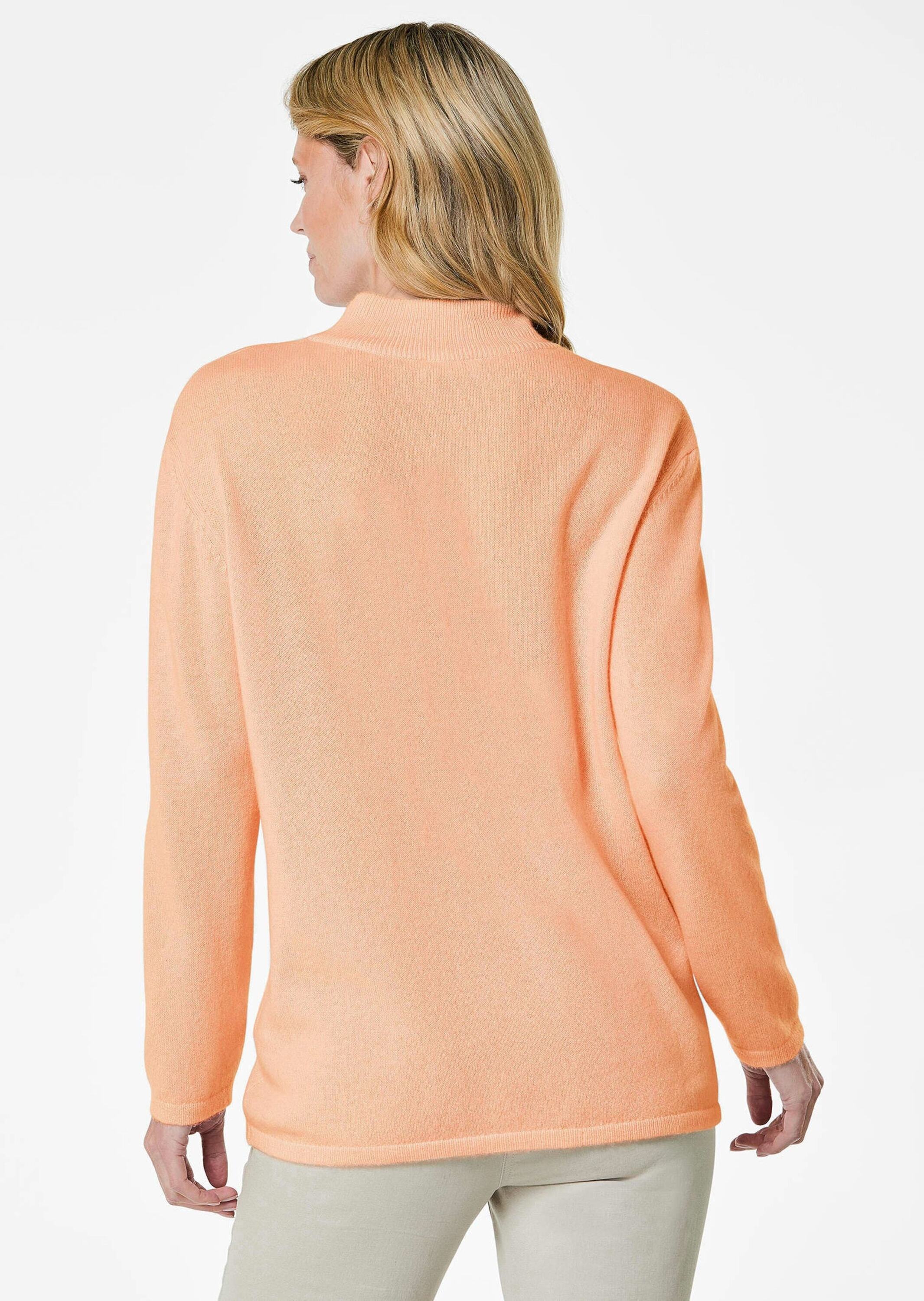 GOLDNER Strickpullover »Kurzgröße Kuschelweicher Kaschmirpullover mit Kragen«