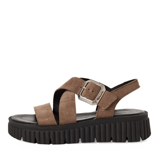 Tamaris Sandalette  Plateau, Riemchensandale, Sommerschuh mit Touch It-Ausstattung