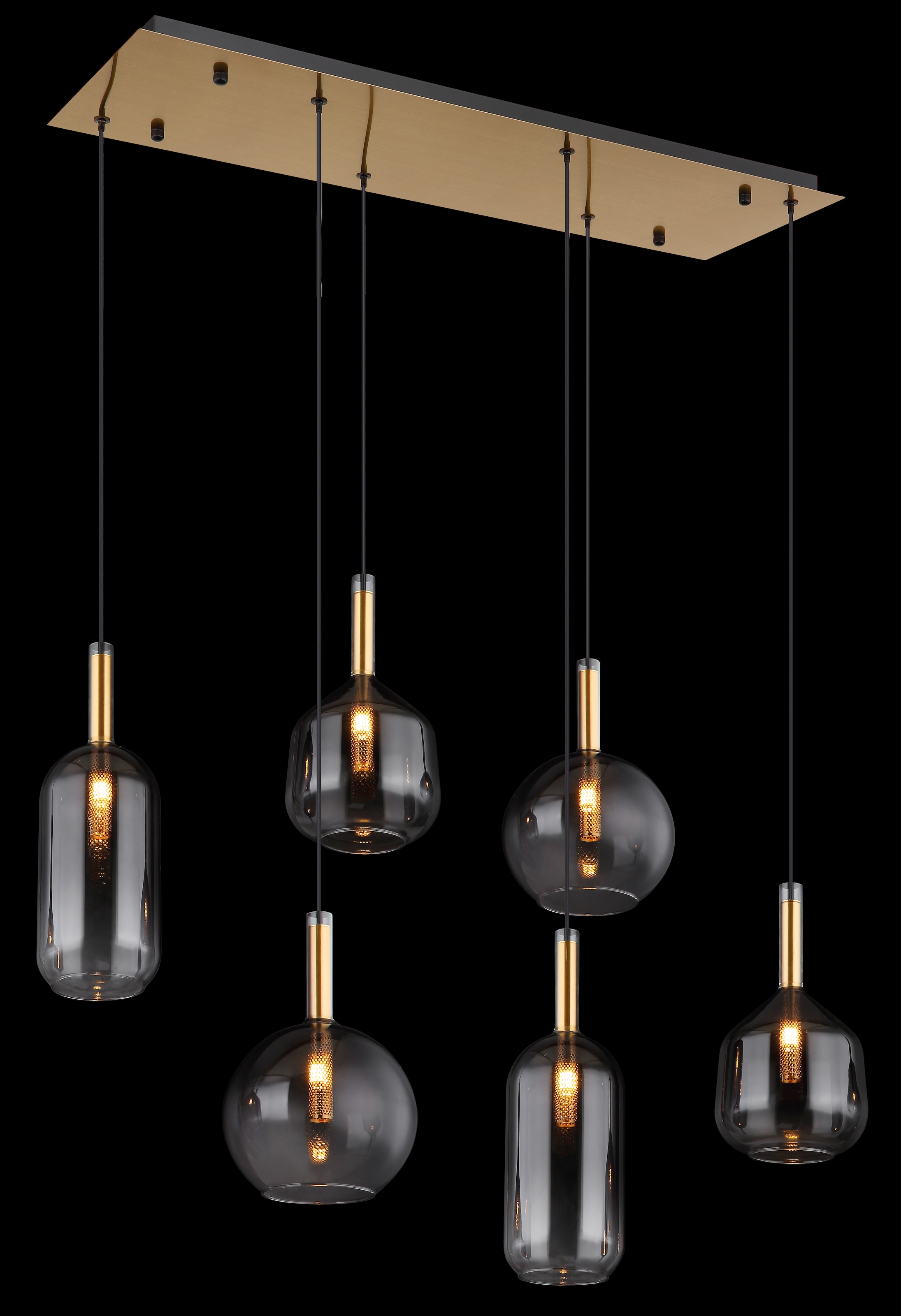 GLOBO LIGHTING Hängeleuchte »ELISABETH« G9 1 Stk. Hängelampe Esszimmer-Leuchte Esstischleuchte Wohnzimmer