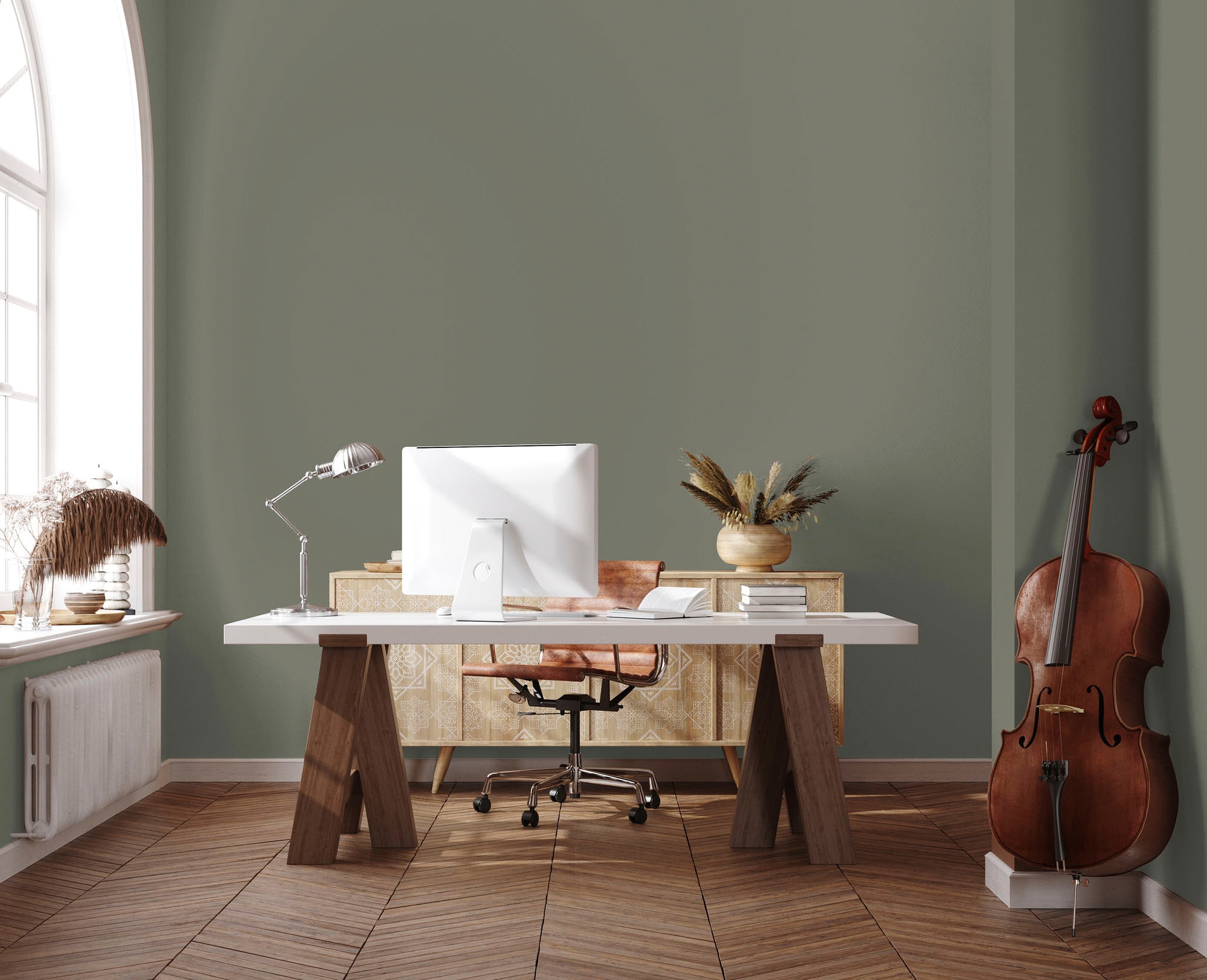 A.S. Création Wandfarbe »Premium Innenwandfarbe PURO Tuchmatt calm taupe« ideal für Wohnzimmer, Schlafzimmer, Flur und Küche, Farbwelt Taupe