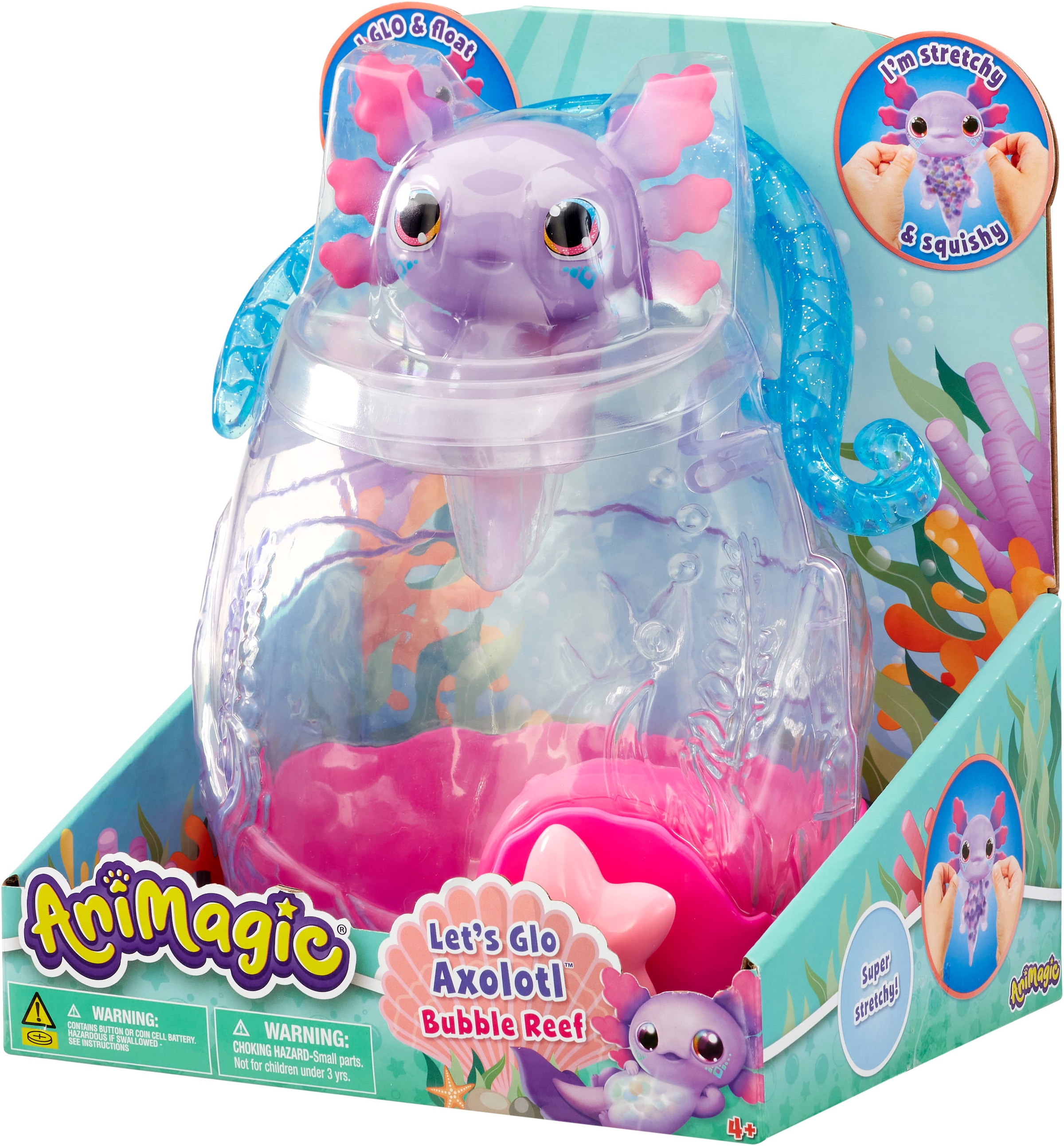 Goliath® Spielwelt »Animagic, Let's glo Axolotl, Axolotl Aquarium«