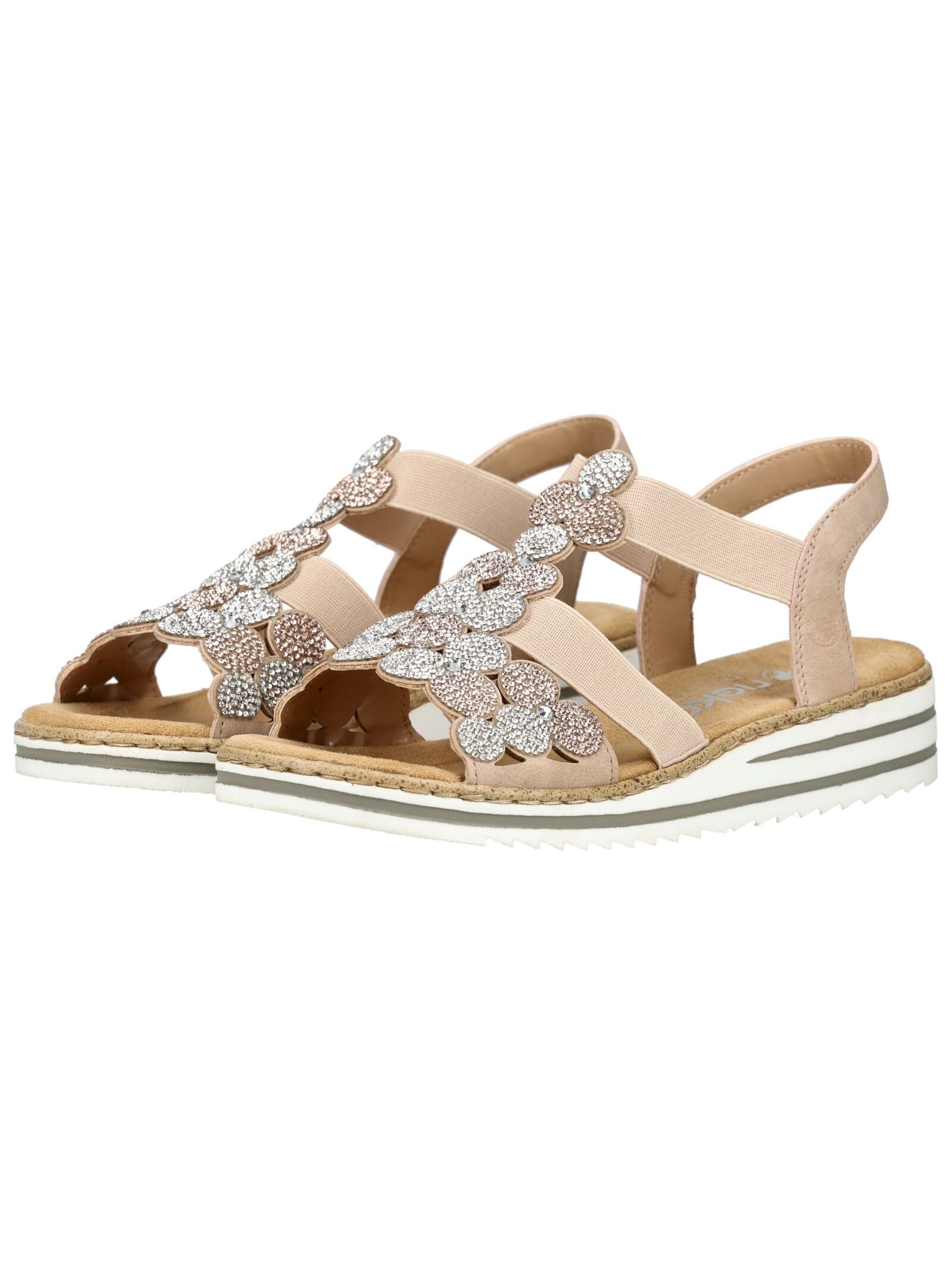 Rieker Keilsandalette »Rieker Sandalen Lederimitat«