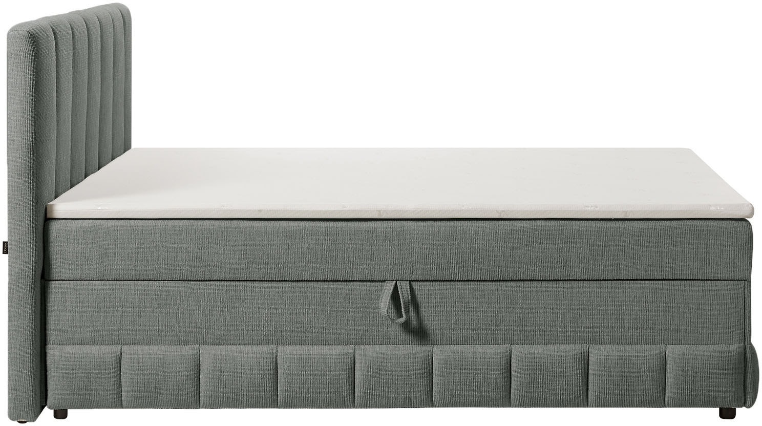 Home affaire Boxbett »Likely inkl. Bettkasten, Liegefläche 180x200 cm, in Boxspring-Optik«, inkl. Topper, erhältlich in verschiedenen Farben