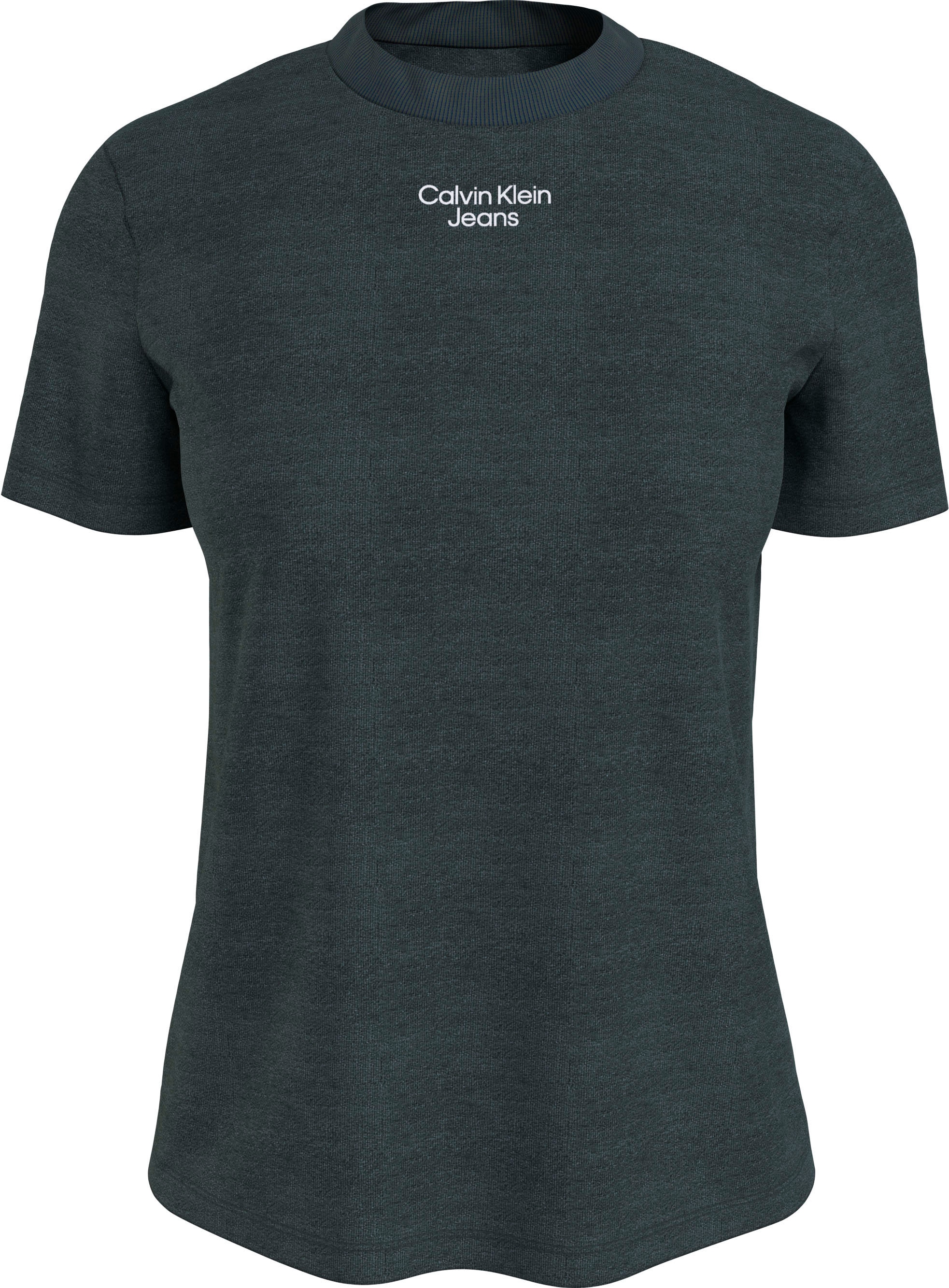 Jeans für MODERN STRAIGHT Logodruck bestellen mit | Jeans BAUR Calvin TEE«, dezentem T-Shirt Klein Calvin »STACKED LOGO Klein