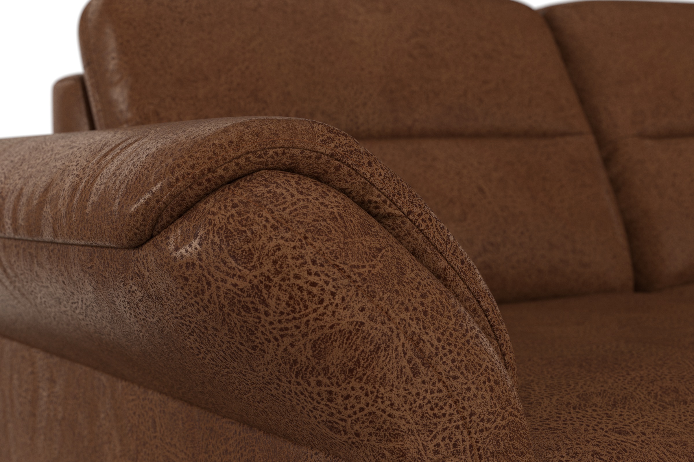 sit&more Ecksofa »Mellum L-Form«, Federkern, wahlweise mit Bettfunktion, Bettkasten und Armteilfunktion